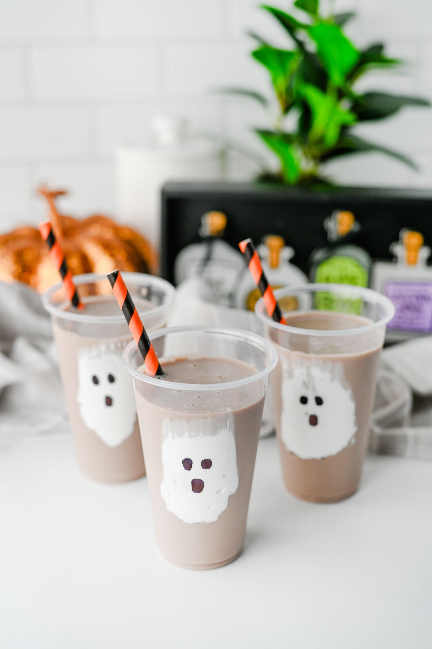 Marshmallow Fluff Ghost Cups Set #3