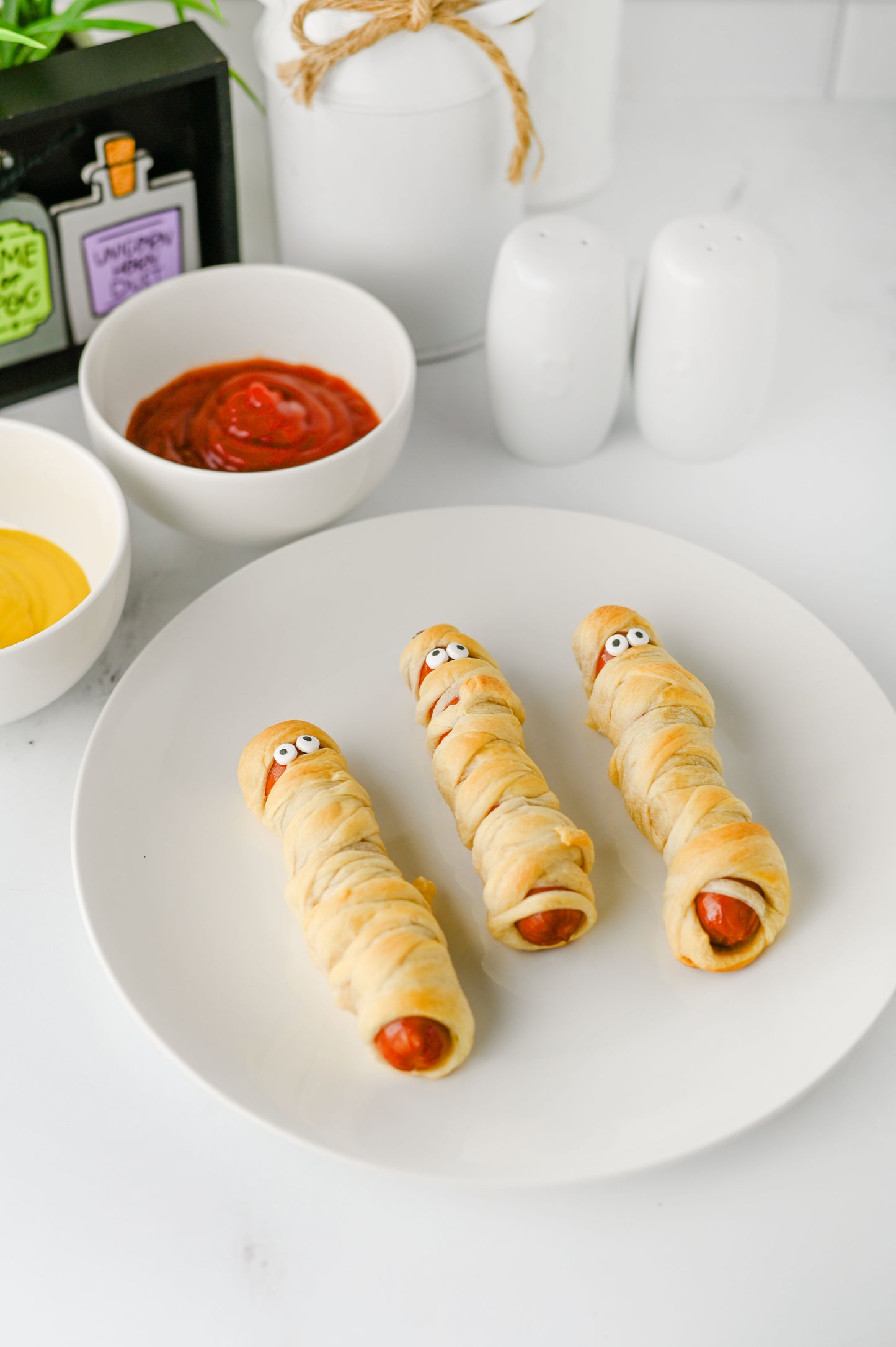 Mummy Hot Dogs Set #3