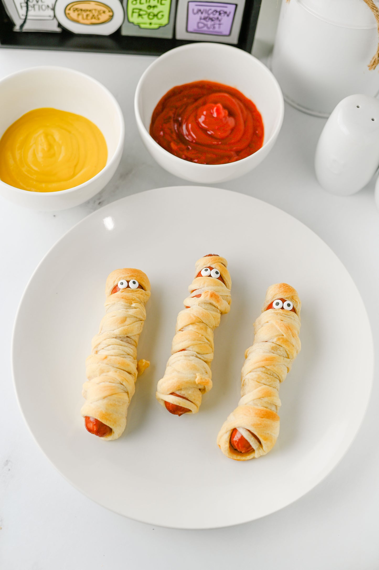 Mummy Hot Dogs Set #3