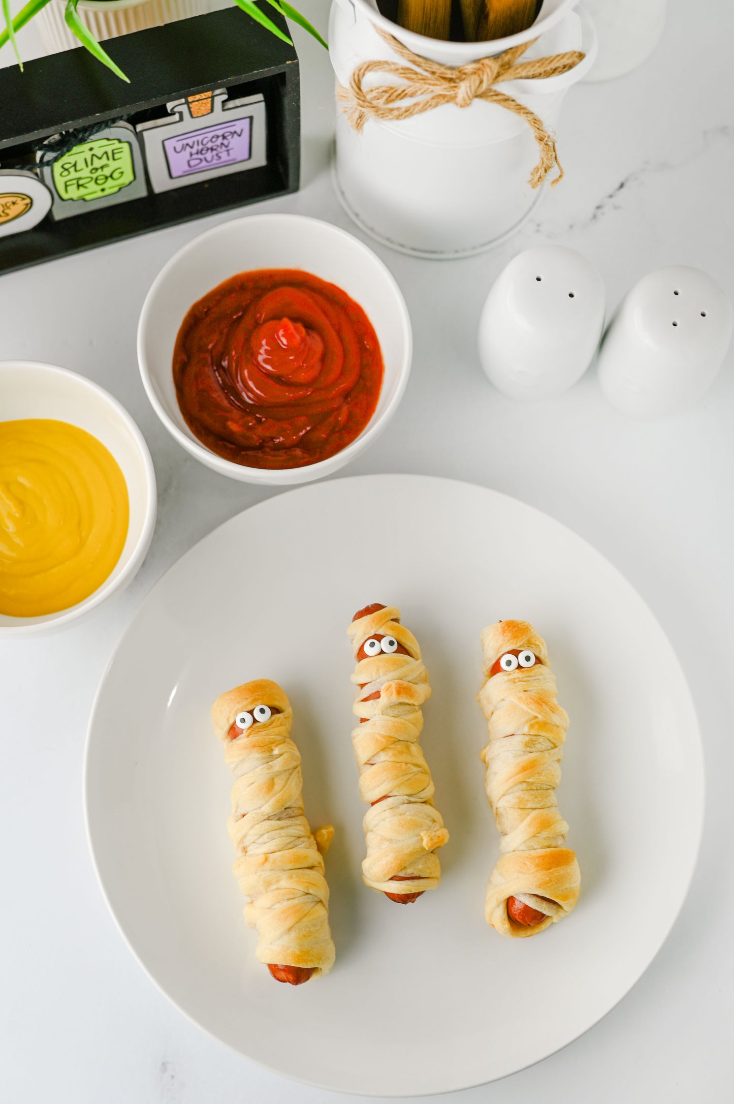 Mummy Hot Dogs Set #3