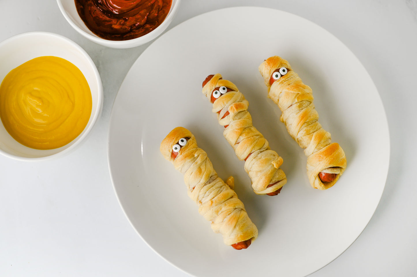 Mummy Hot Dogs Set #3