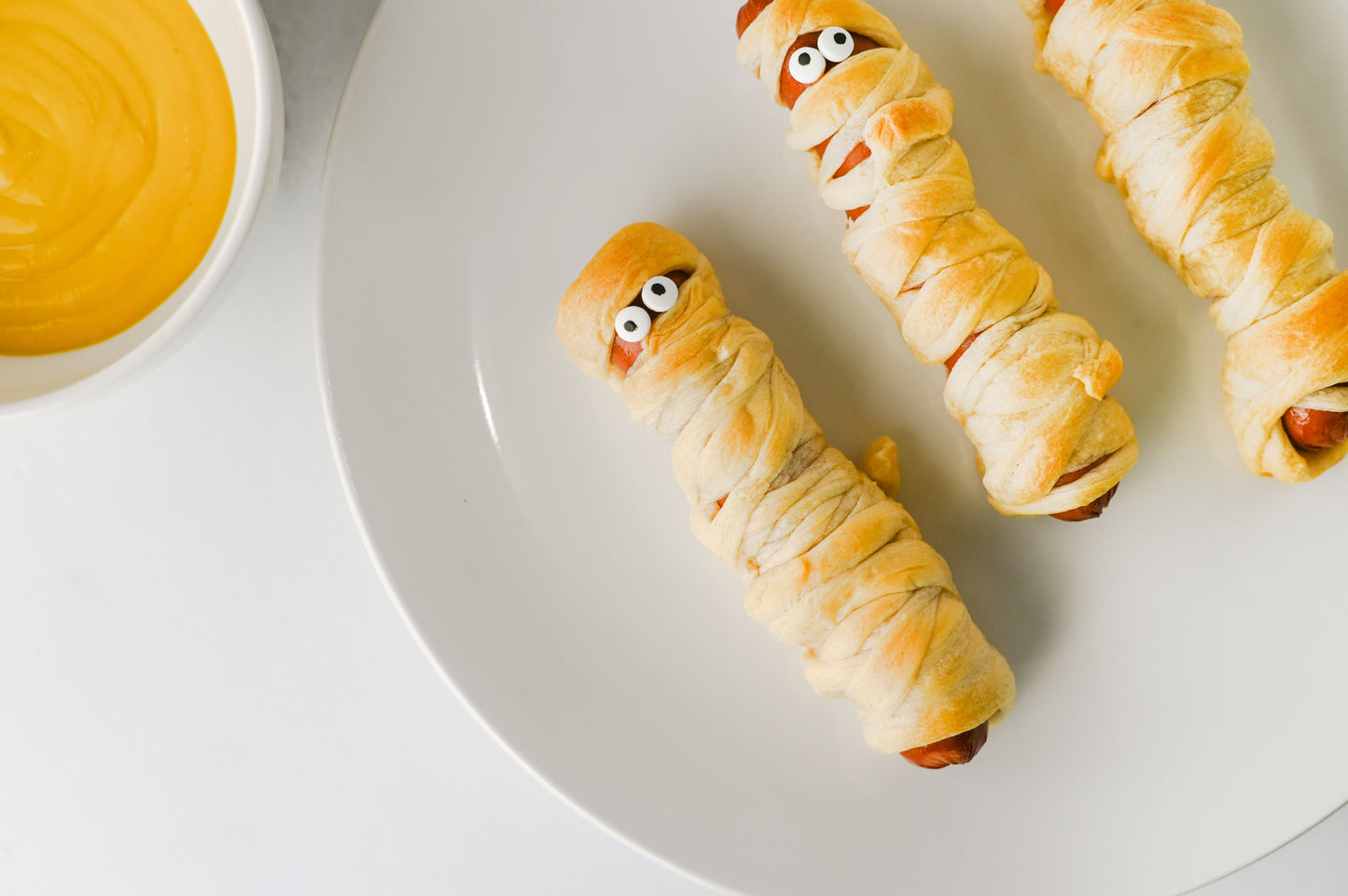 Mummy Hot Dogs Set #3