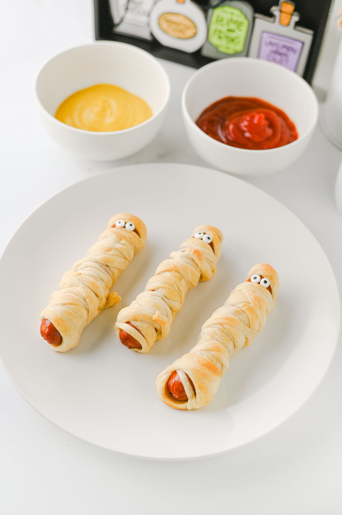 Mummy Hot Dogs Set #3