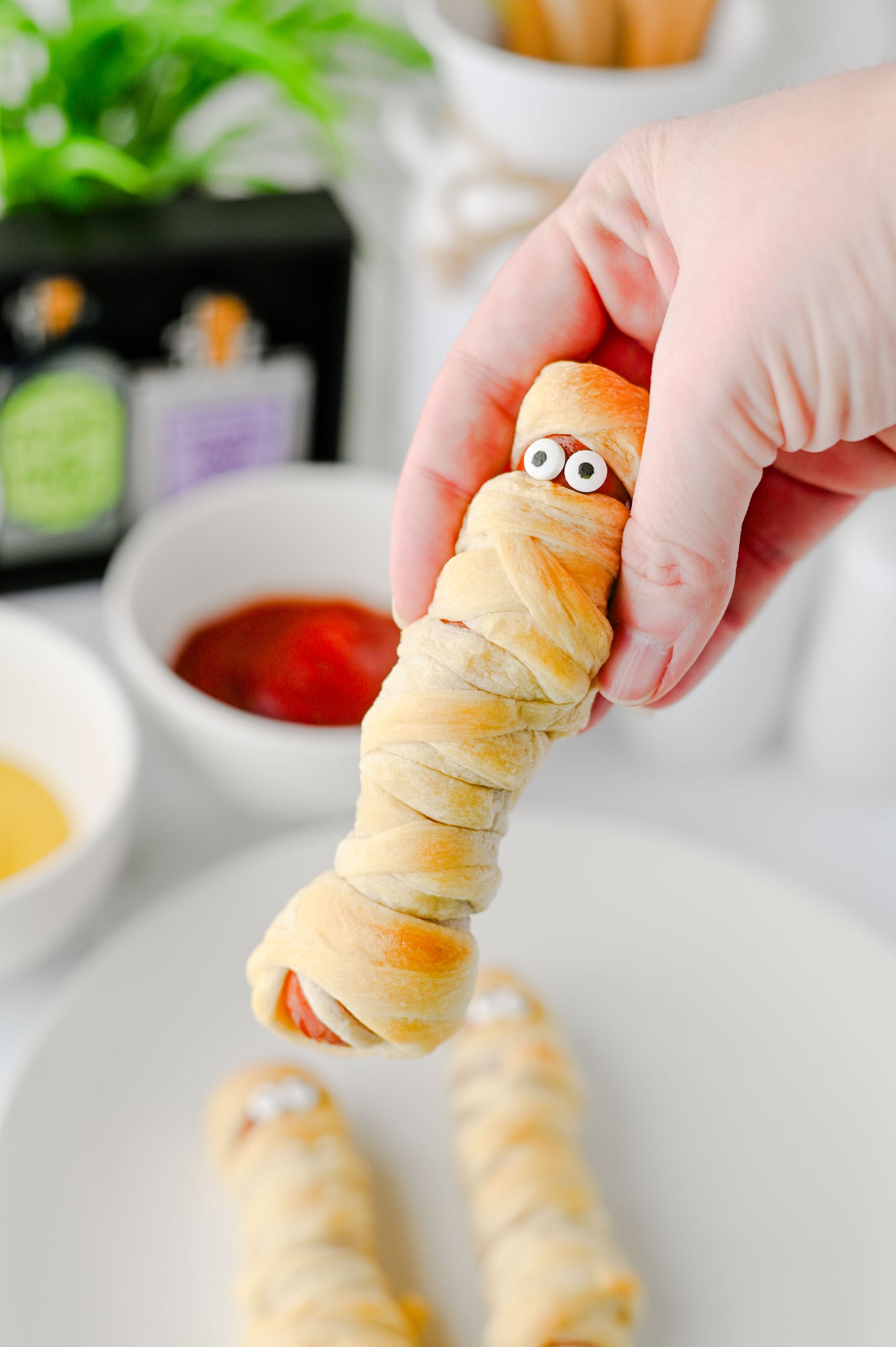 Mummy Hot Dogs Set #3