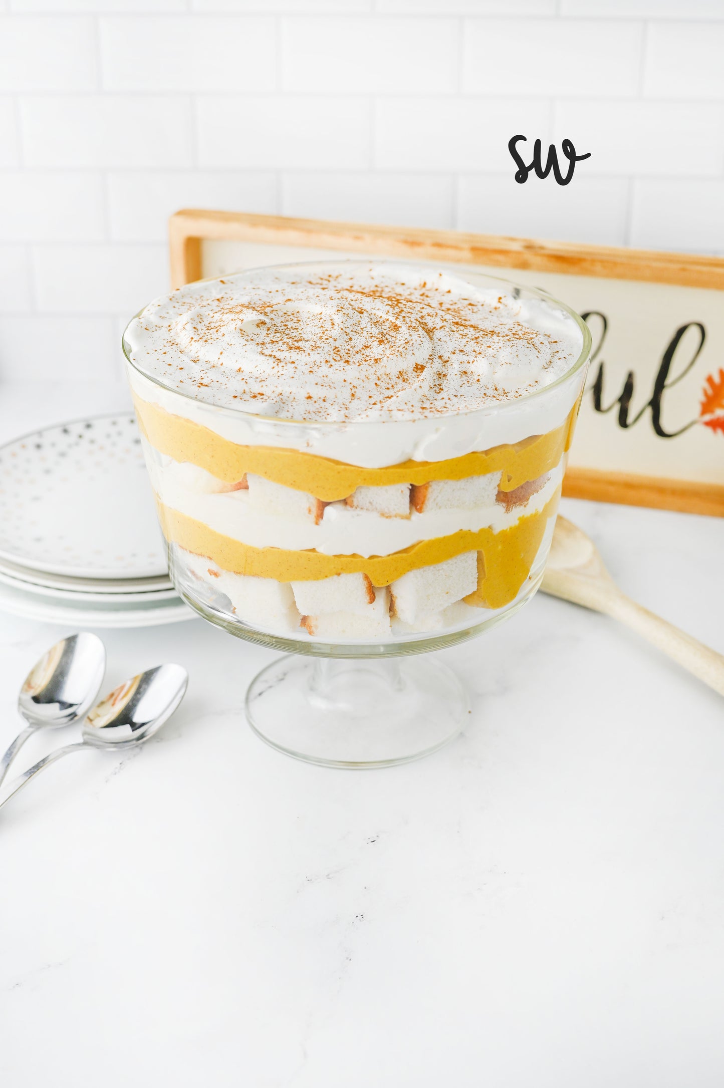 Pumpkin Cheesecake Trifle Set #3