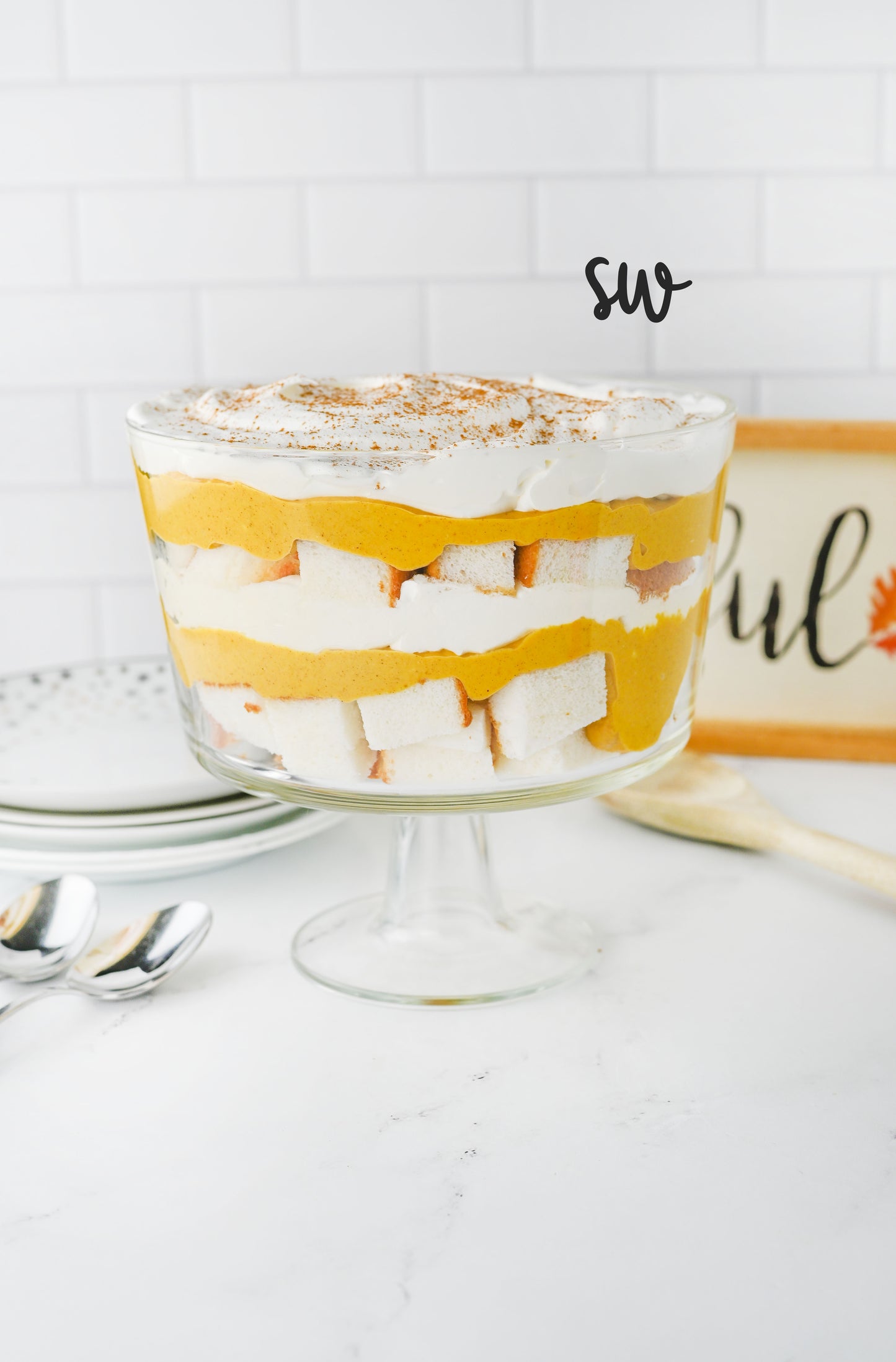 Pumpkin Cheesecake Trifle Set #3