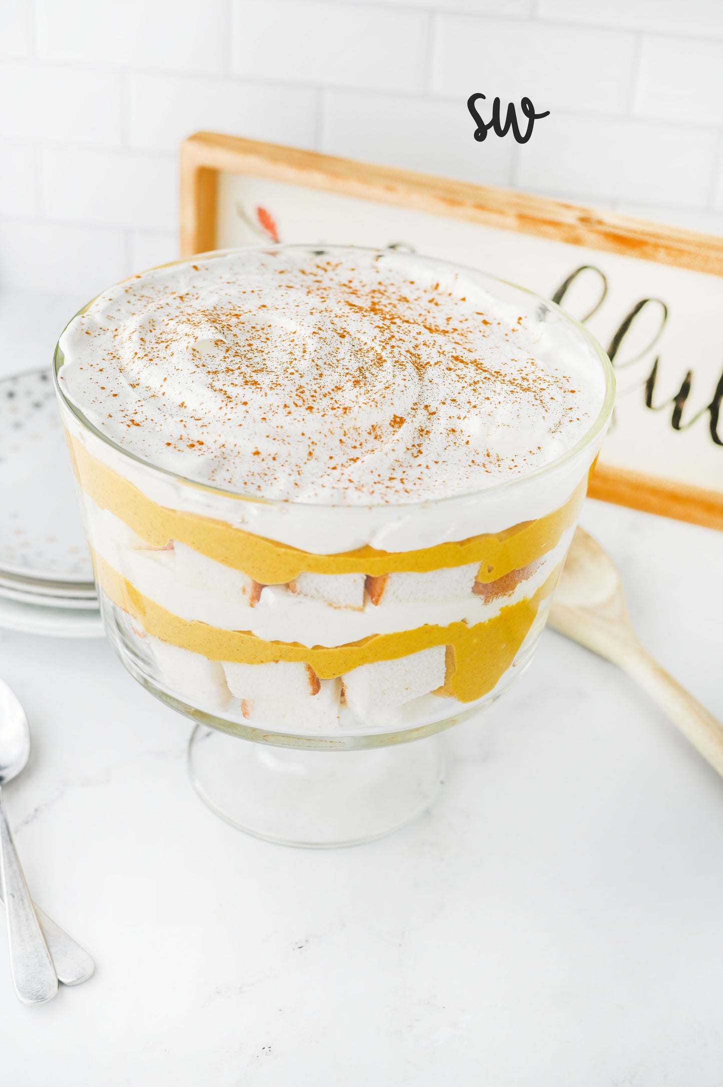 Pumpkin Cheesecake Trifle Set #3