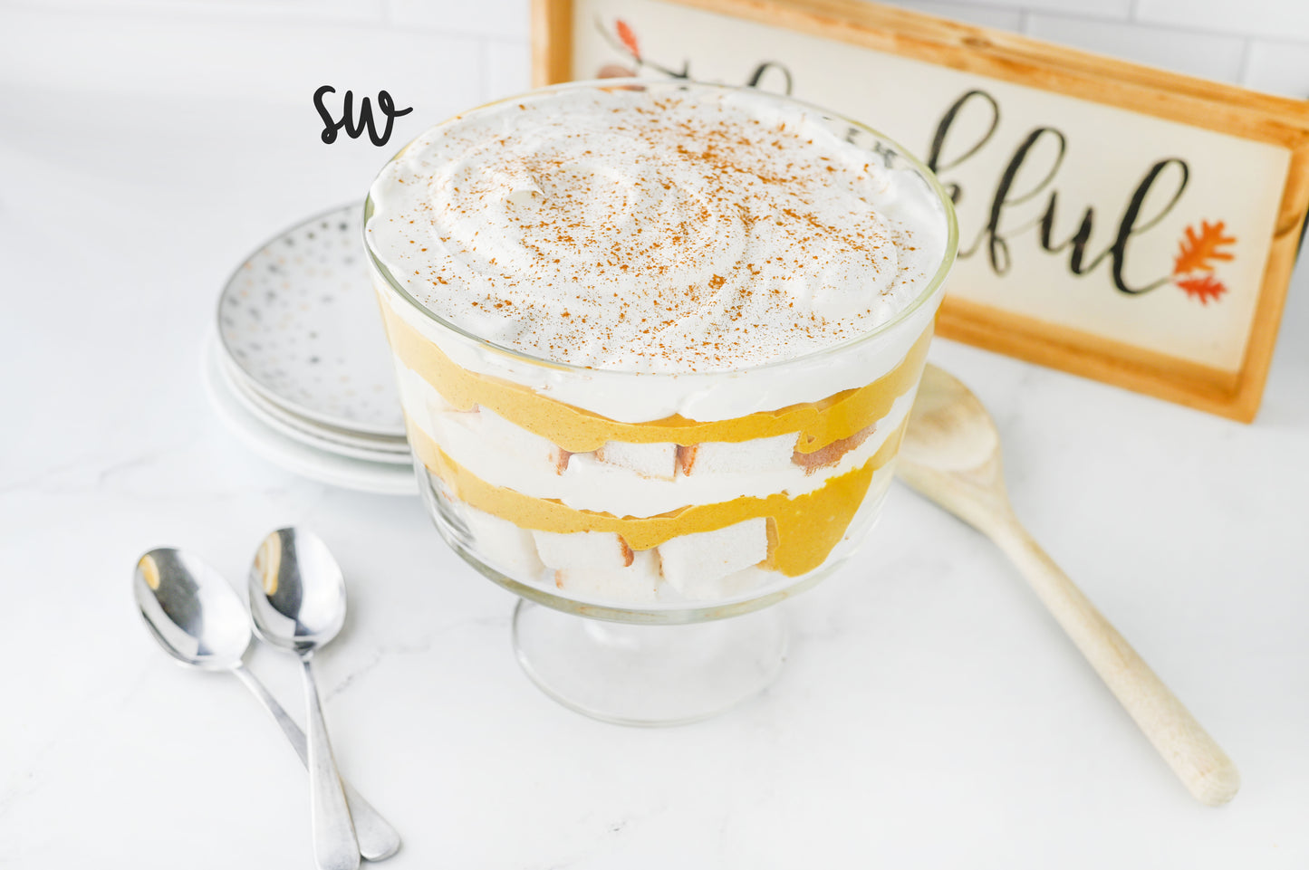 Pumpkin Cheesecake Trifle Set #3