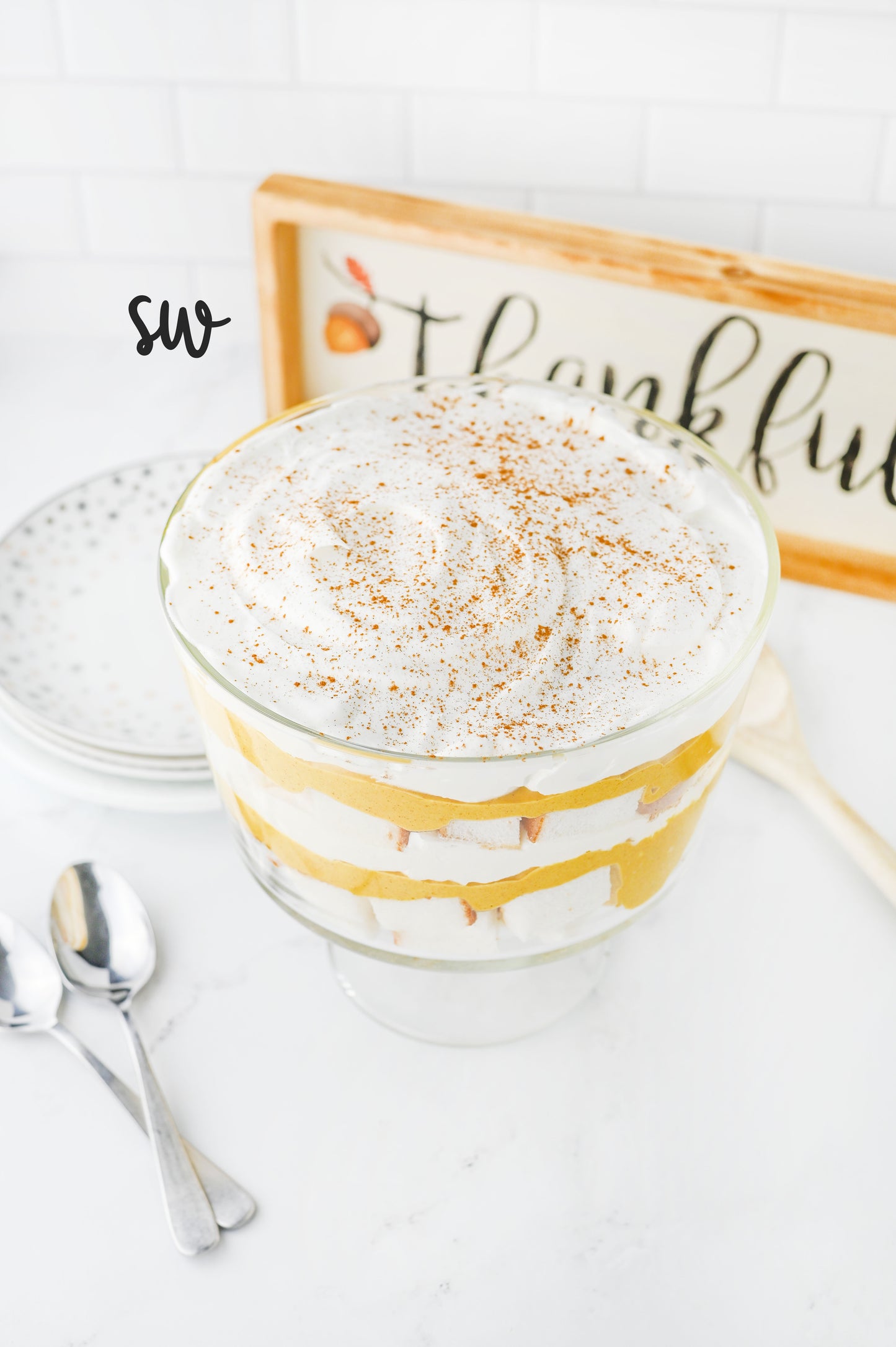 Pumpkin Cheesecake Trifle Set #3