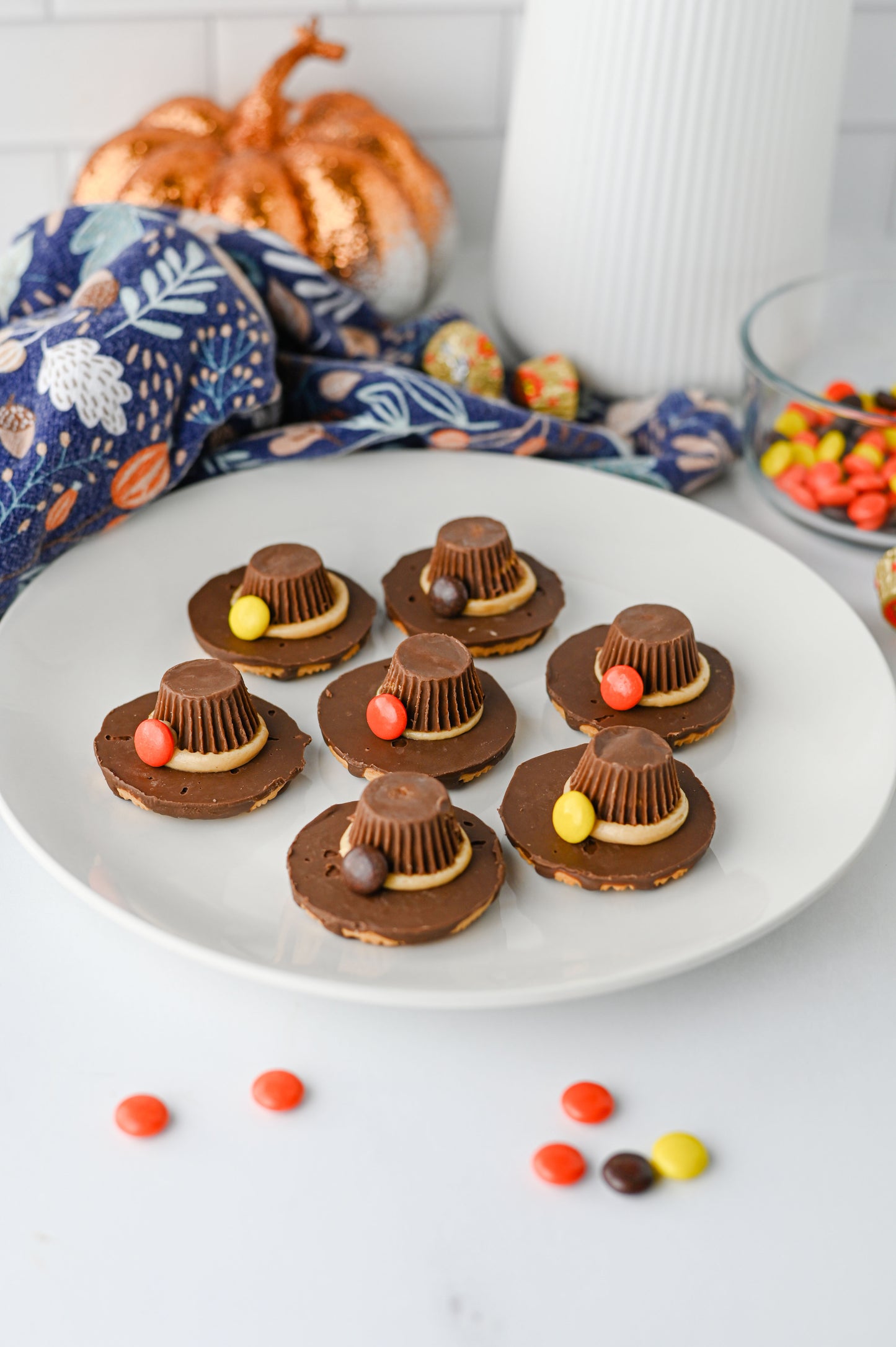 Pilgrim Hat Cookies Set #3