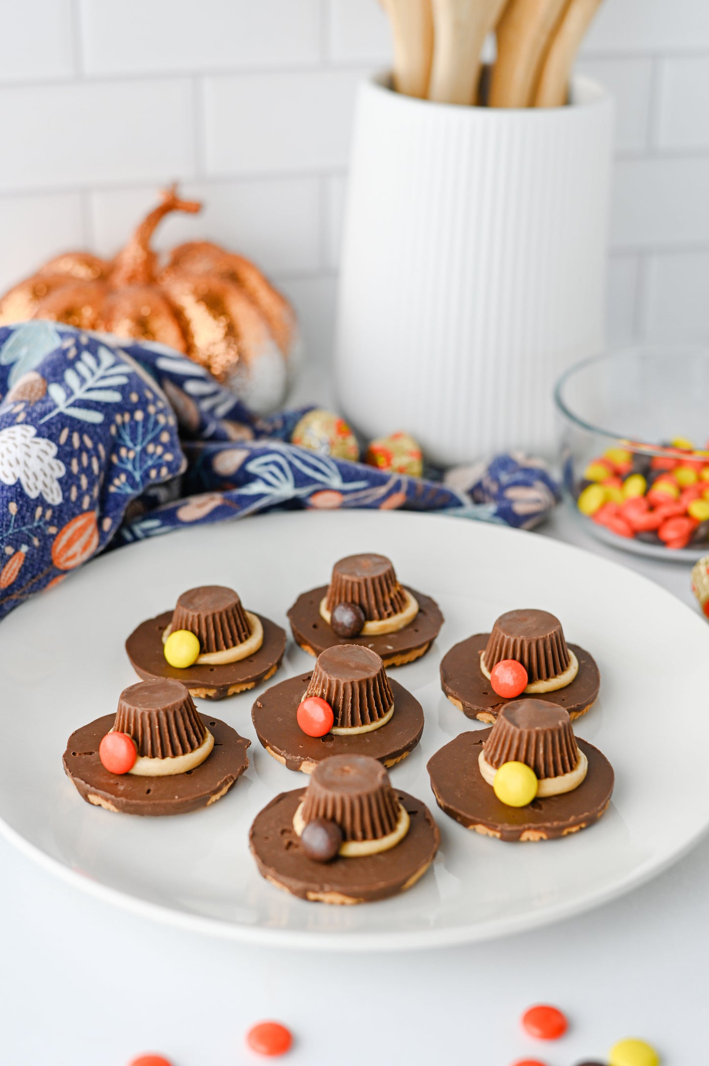 Pilgrim Hat Cookies Set #3