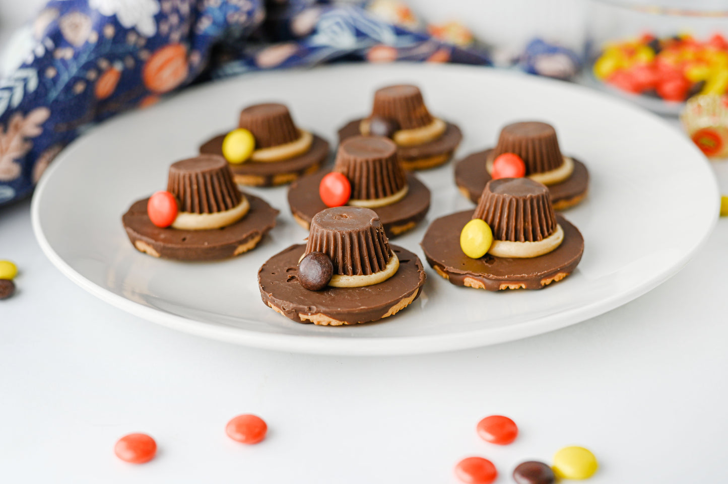 Pilgrim Hat Cookies Set #3