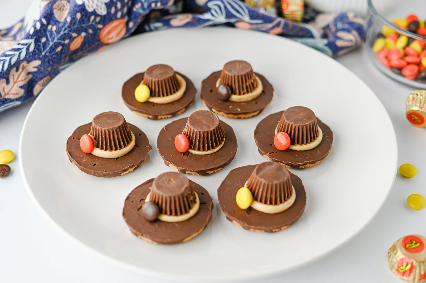 Pilgrim Hat Cookies Set #3