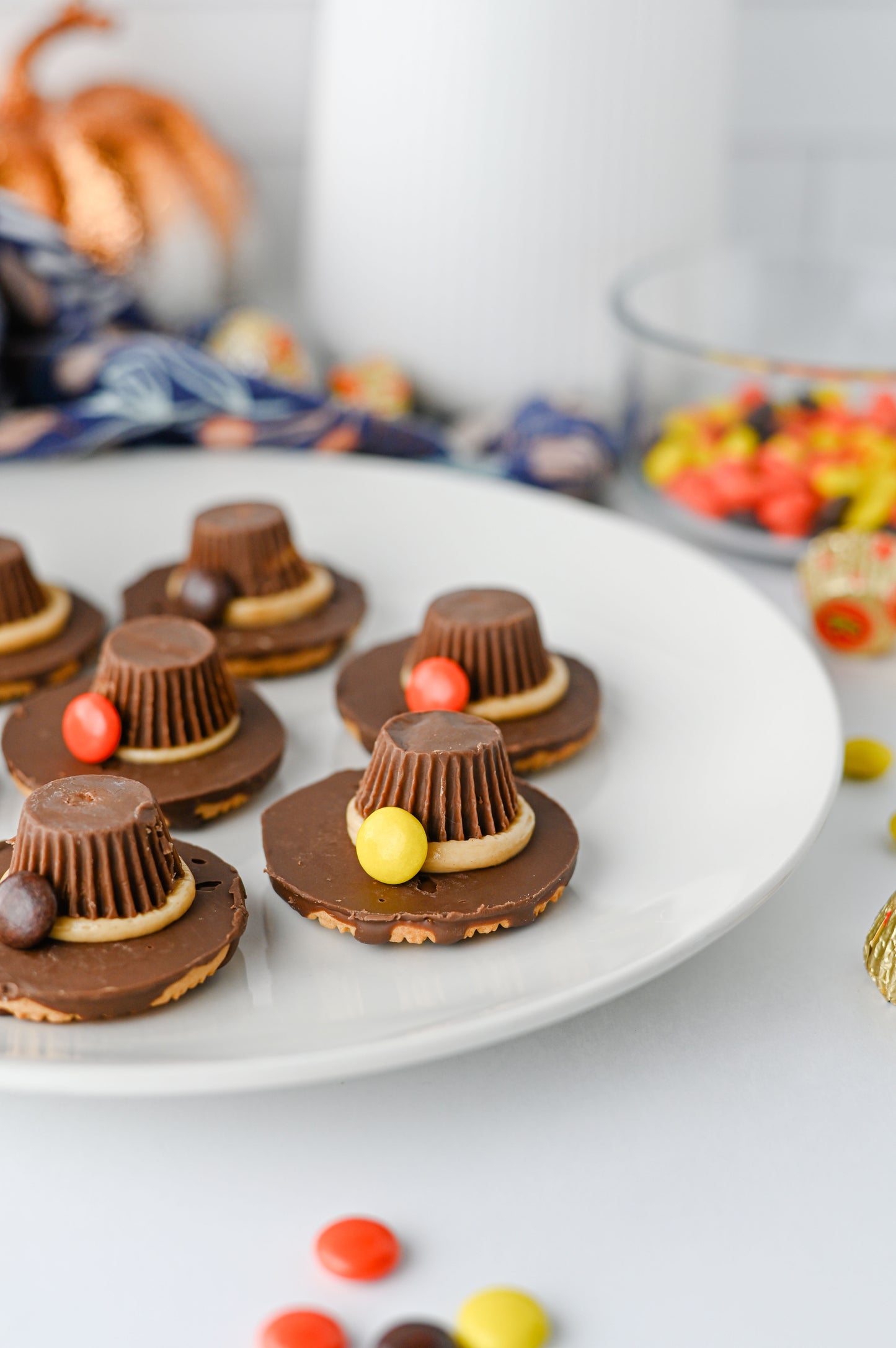 Pilgrim Hat Cookies Set #3