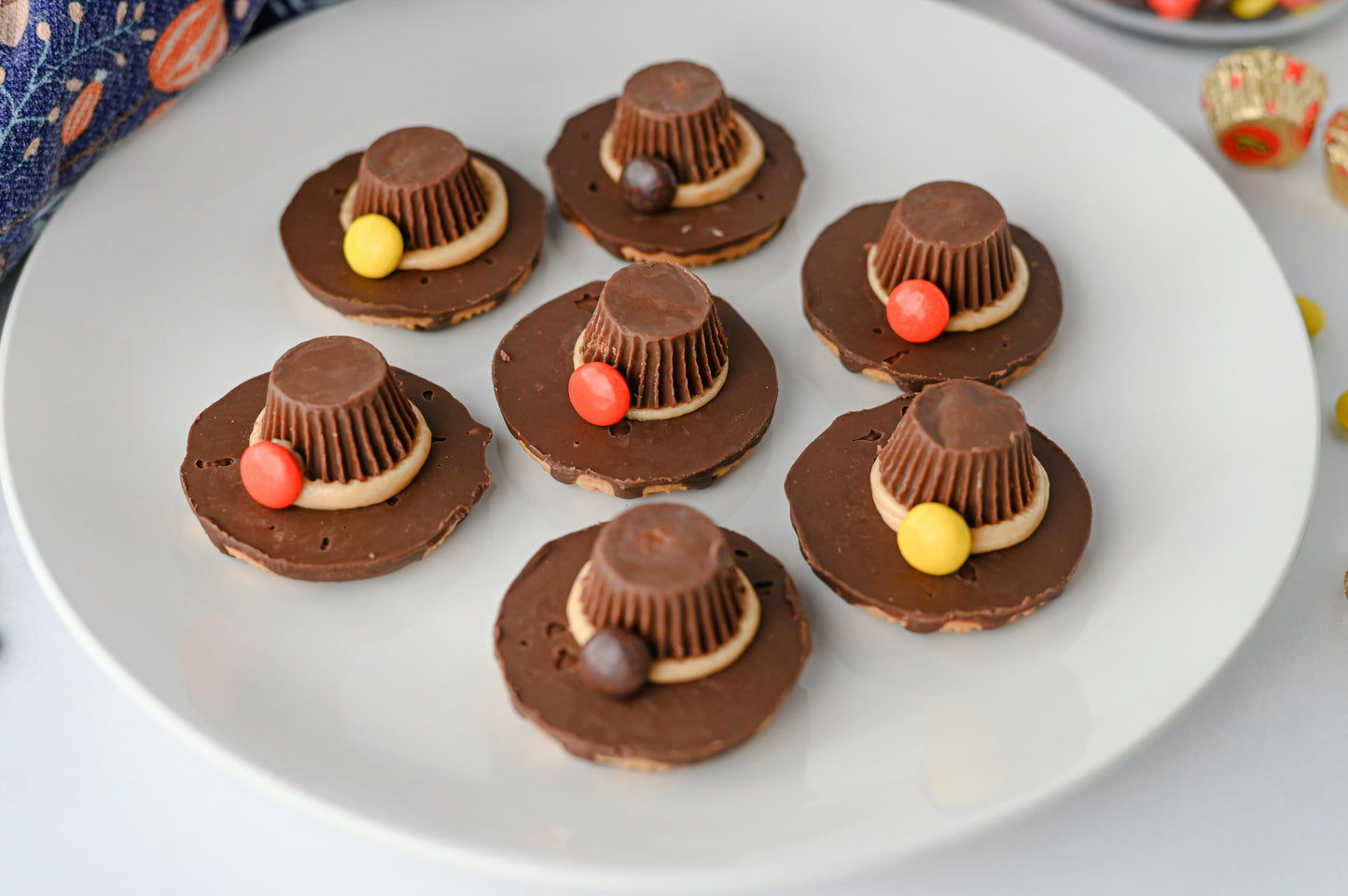 Pilgrim Hat Cookies Set #3