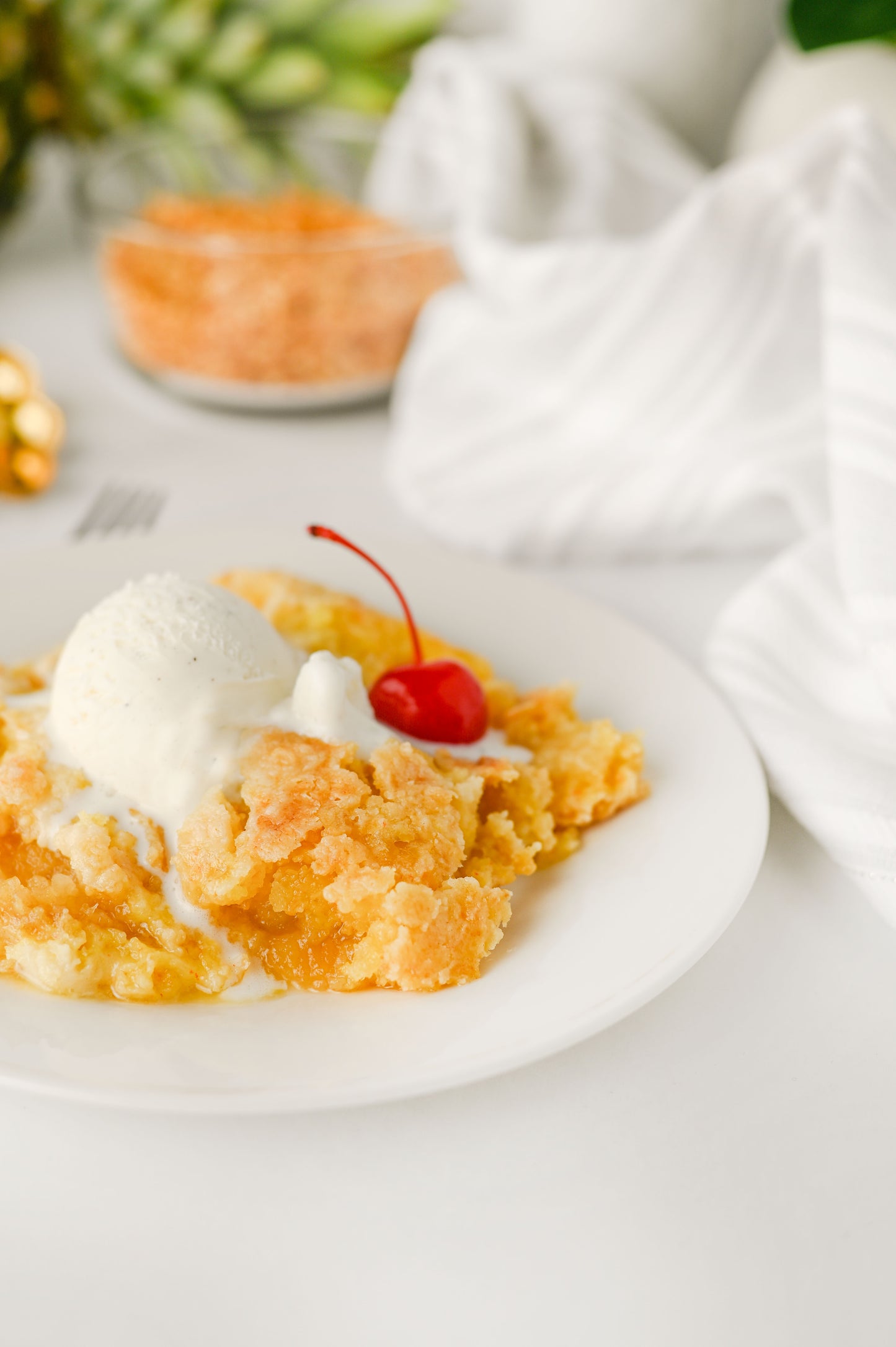 Pineapple Dump Cake Set #3