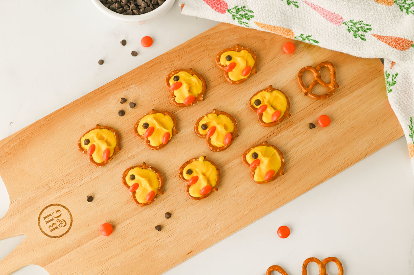 Easter Chick Pretzels Set #3