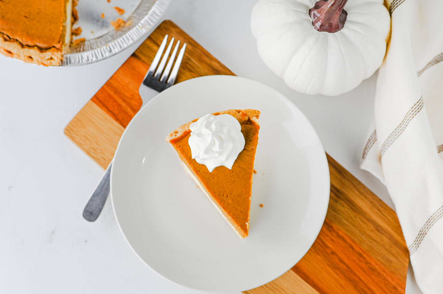 Pumpkin Cheesecake Pie Set #3