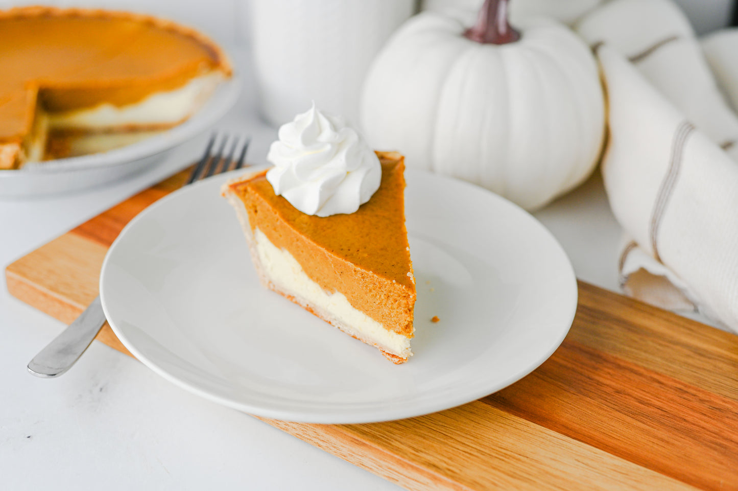 Pumpkin Cheesecake Pie Set #3