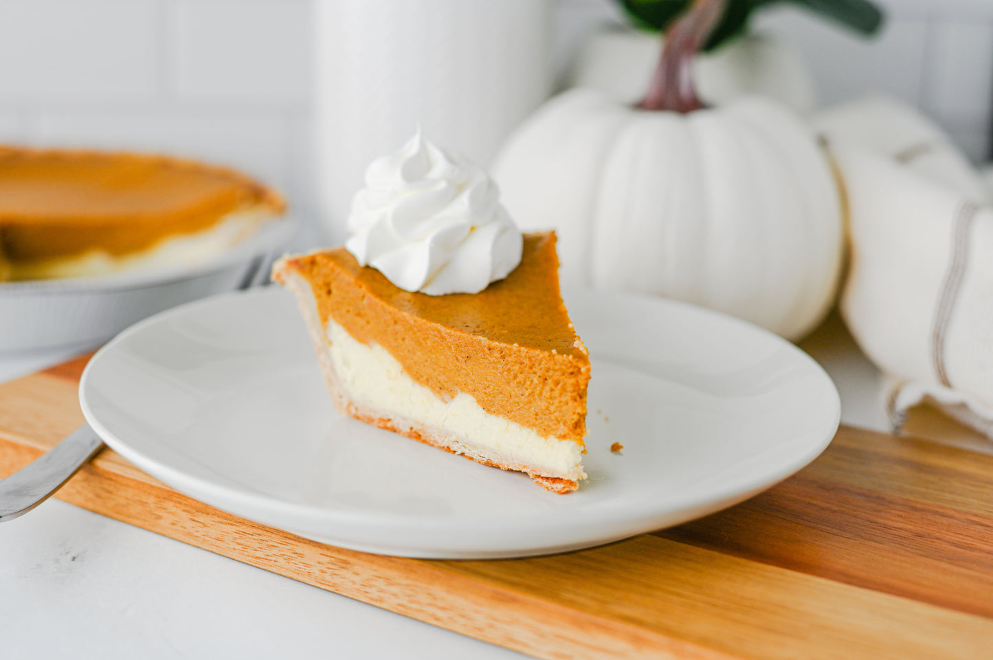 Pumpkin Cheesecake Pie Set #3