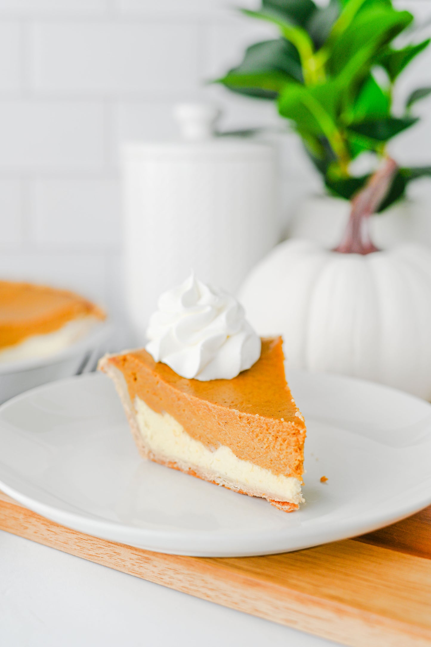 Pumpkin Cheesecake Pie Set #3