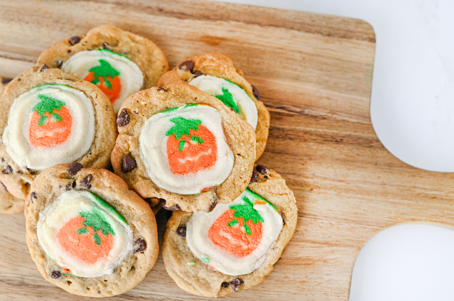 Pillsbury Pumpkin Shaped/Chocolate Chip Cookies Set #3