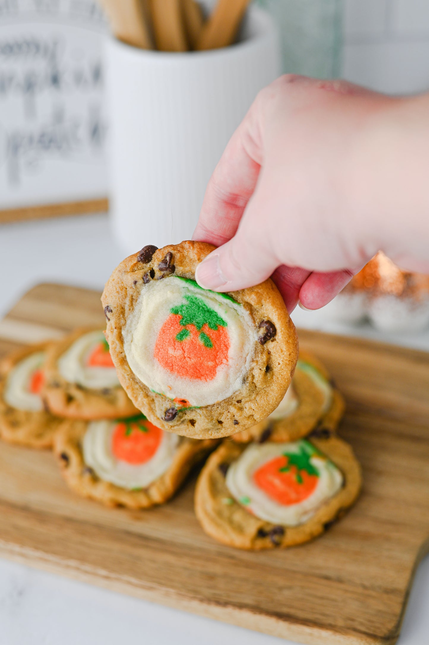 Pillsbury Pumpkin Shaped/Chocolate Chip Cookies Set #3