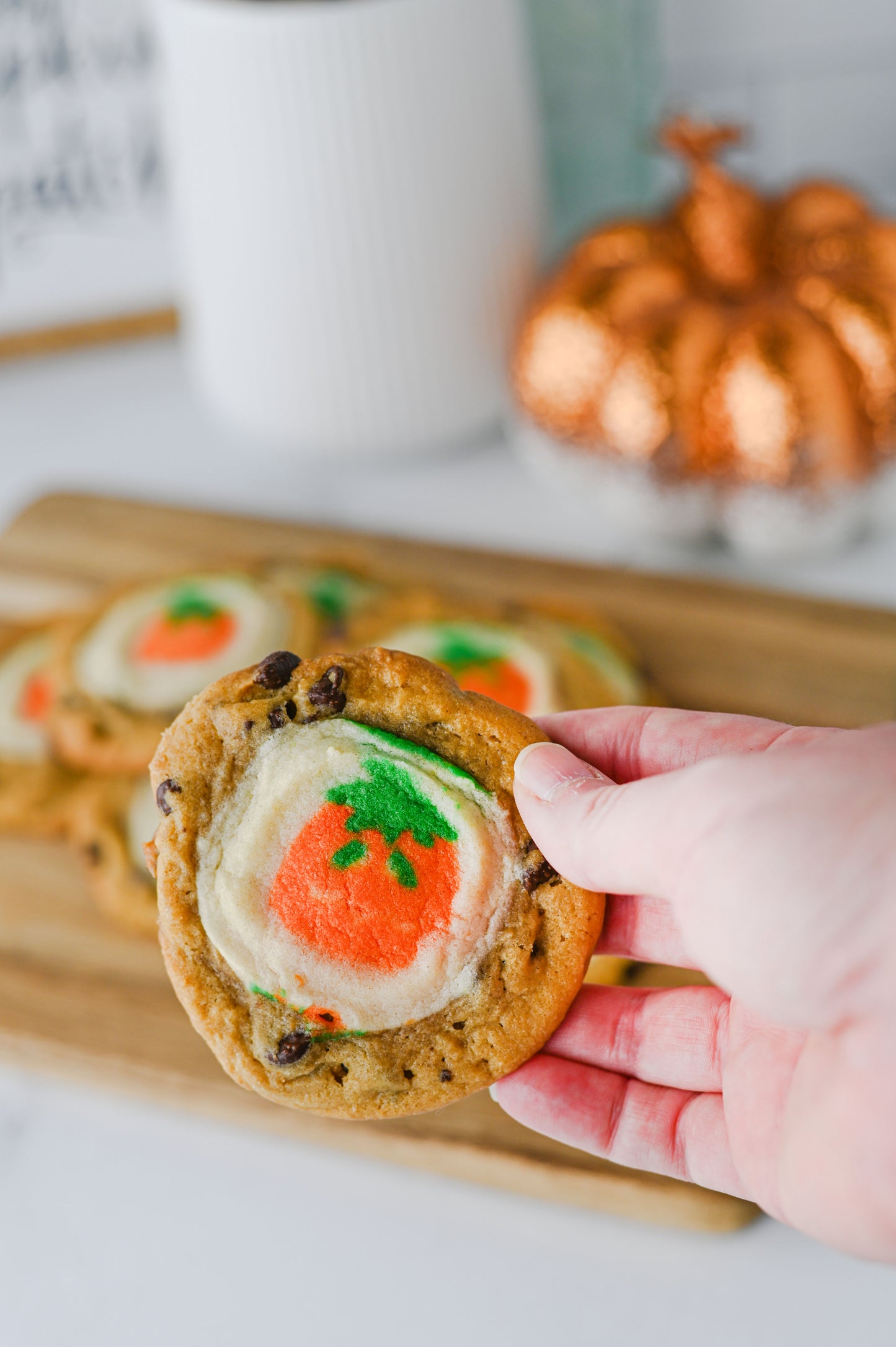Pillsbury Pumpkin Shaped/Chocolate Chip Cookies Set #3