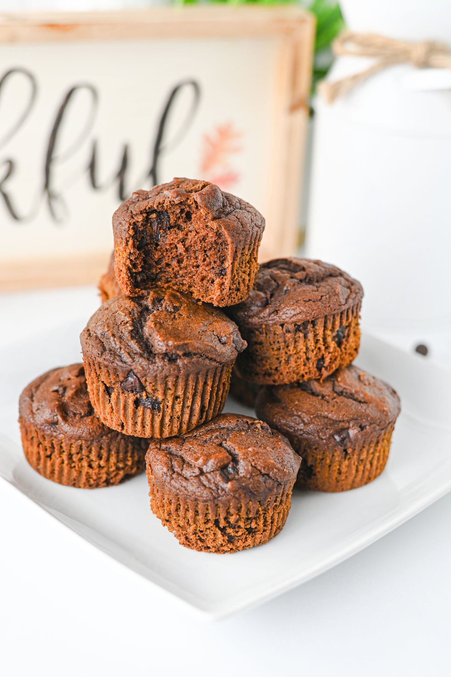Pumpkin Chocolate Muffins Set #3