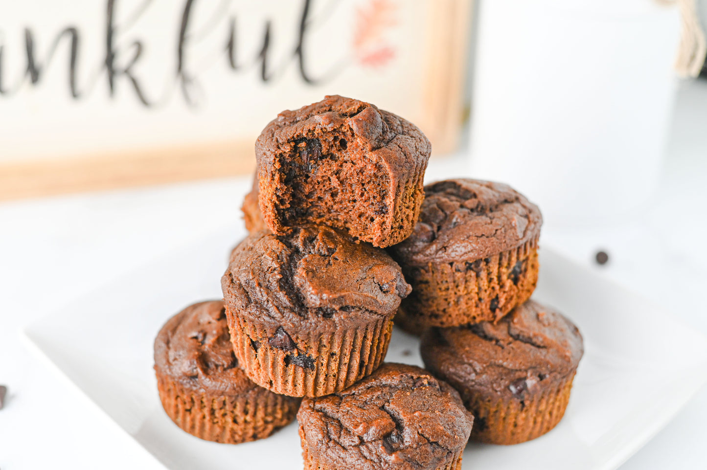 Pumpkin Chocolate Muffins Set #3