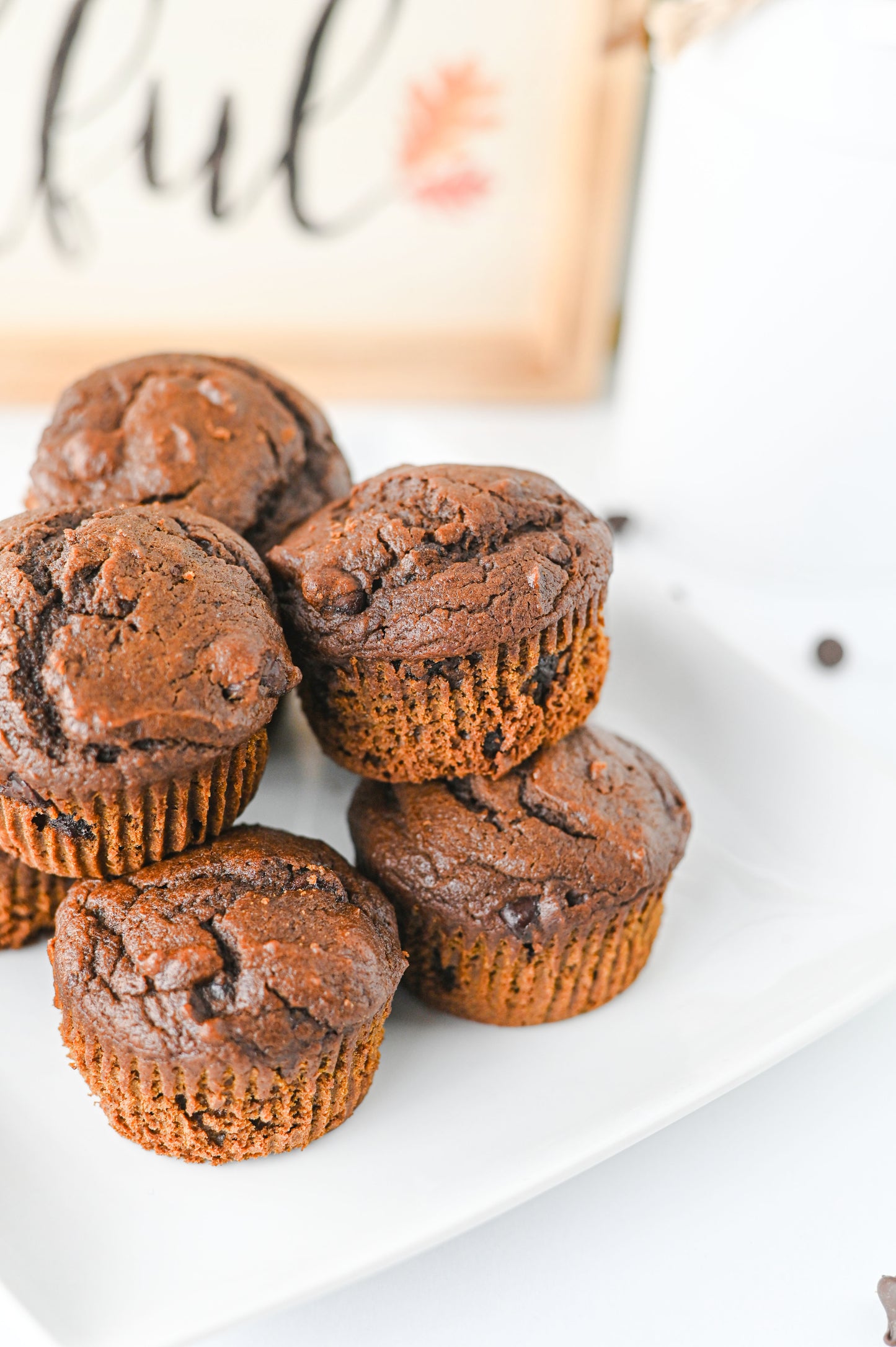 Pumpkin Chocolate Muffins Set #3