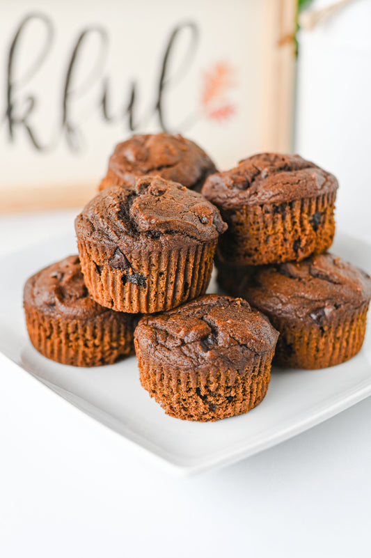 Pumpkin Chocolate Muffins Set #3
