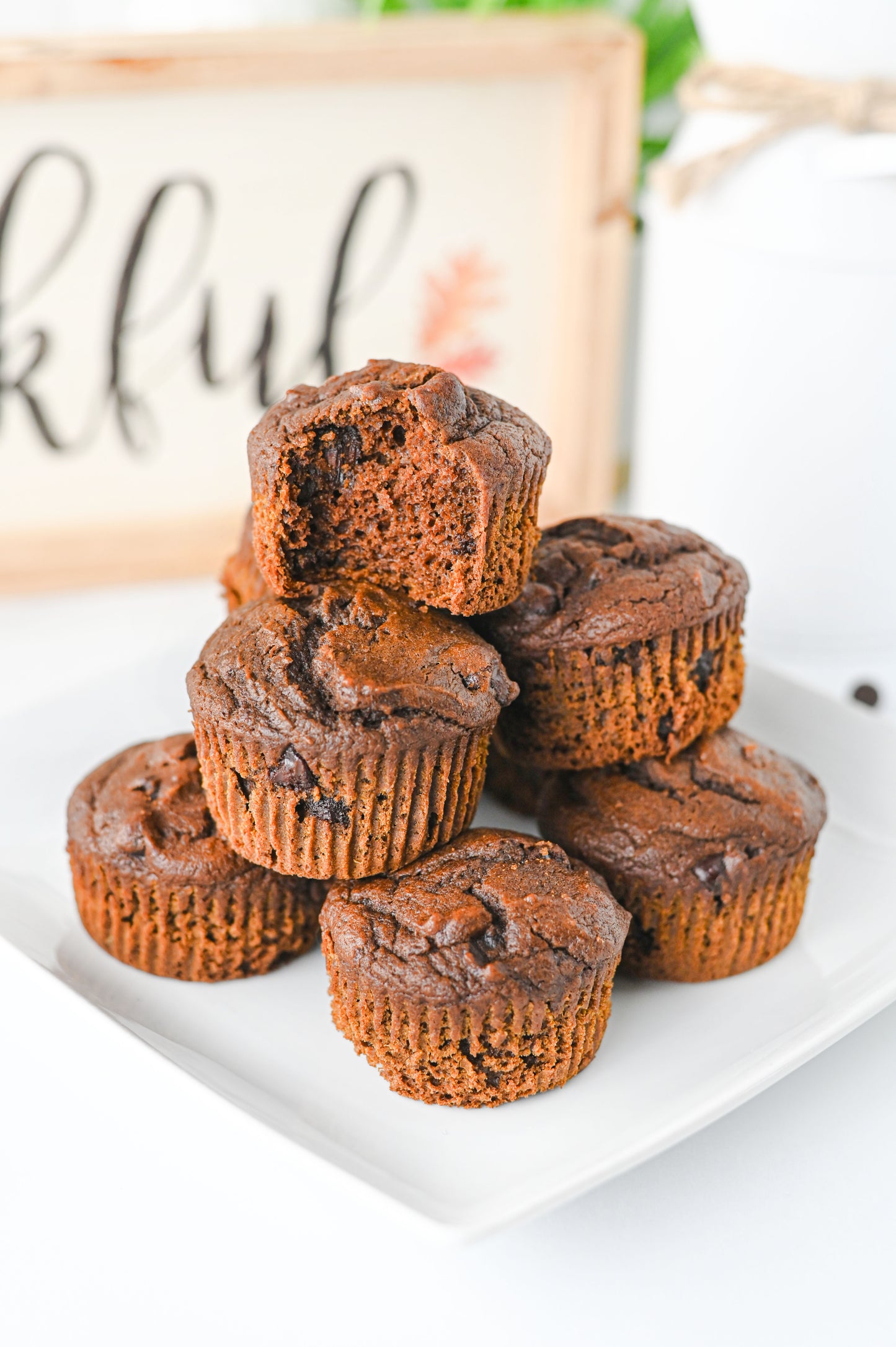 Pumpkin Chocolate Muffins Set #3