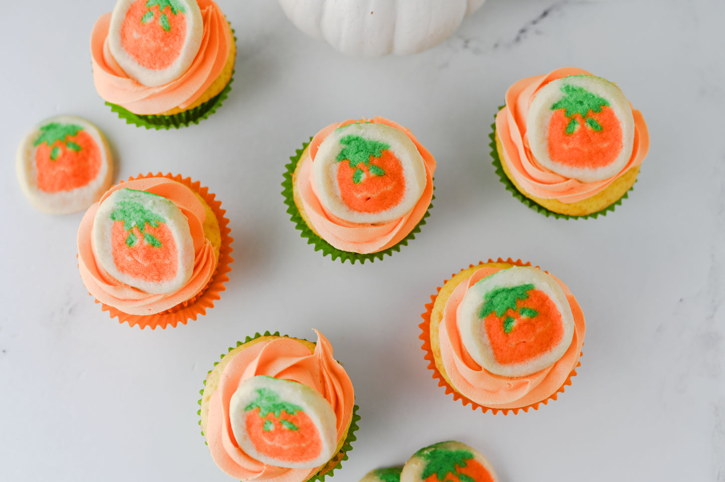 Pillsbury Pumpkin Cookie Cupcakes Set #3
