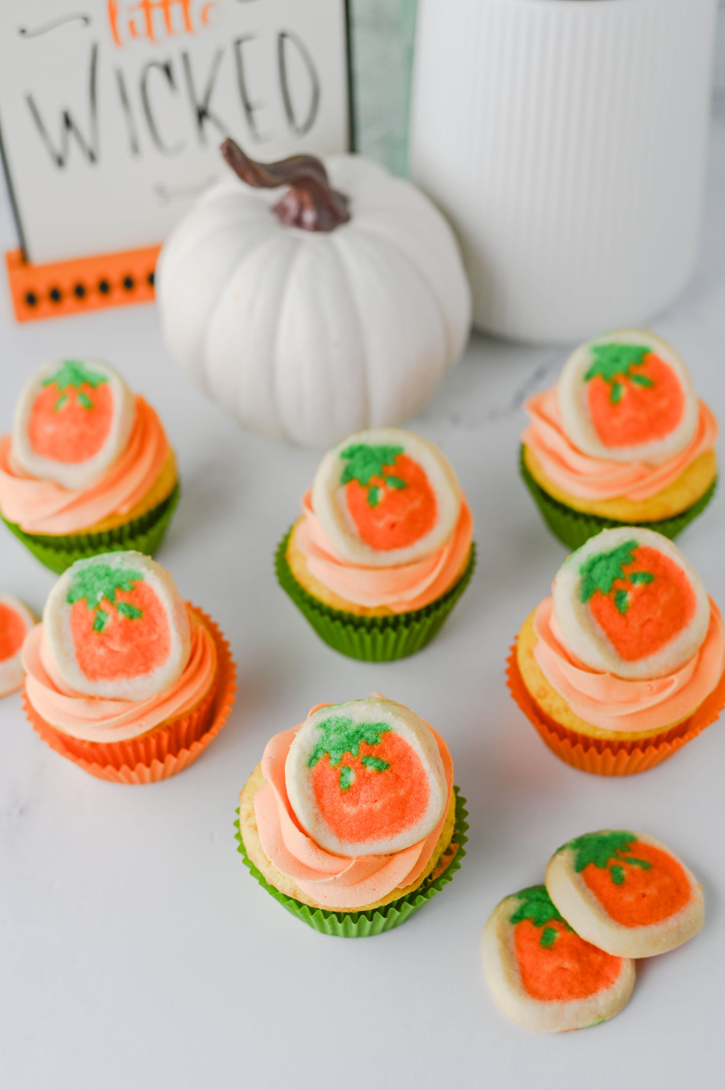 Pillsbury Pumpkin Cookie Cupcakes Set #3