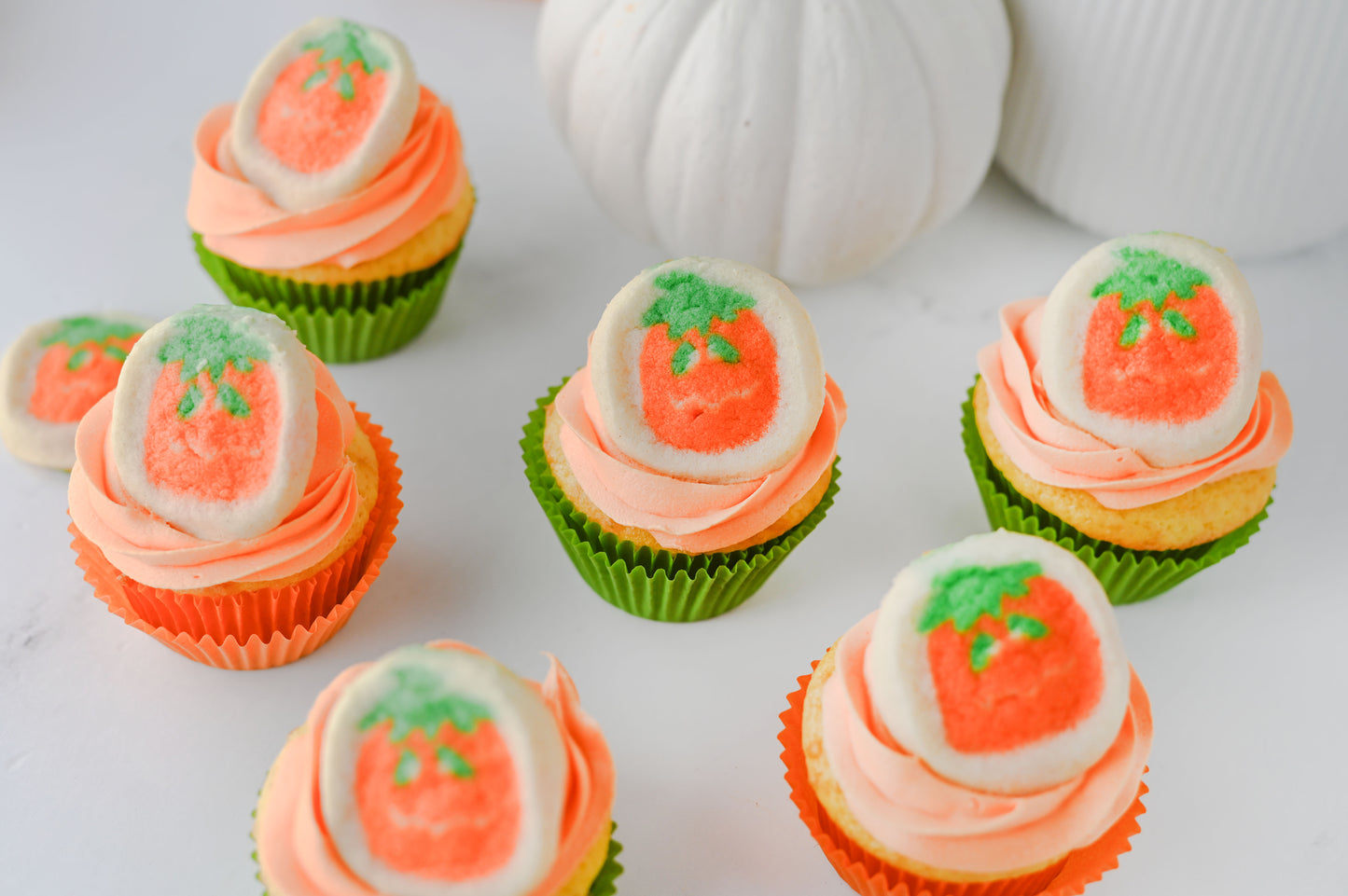 Pillsbury Pumpkin Cookie Cupcakes Set #3