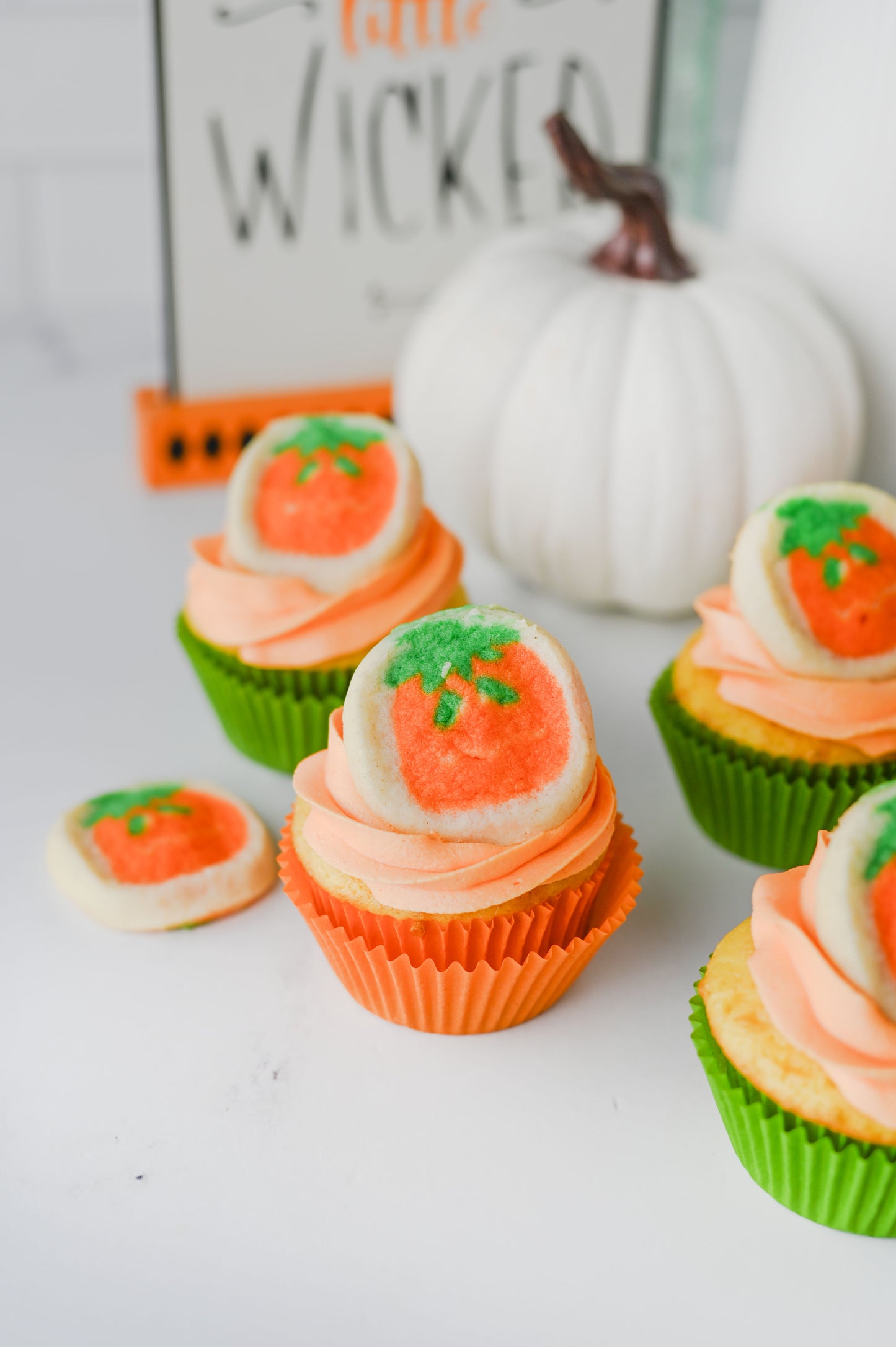 Pillsbury Pumpkin Cookie Cupcakes Set #3