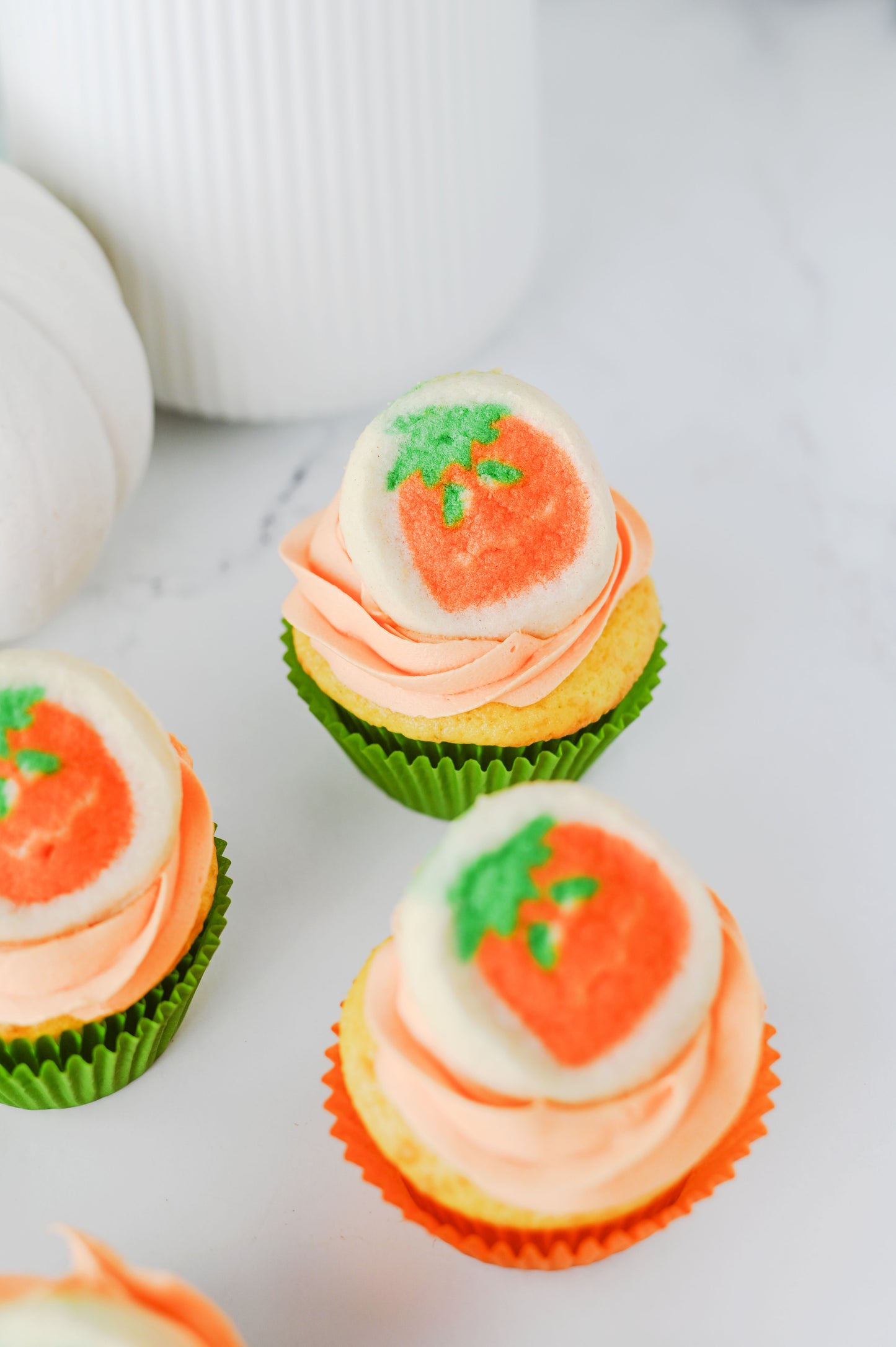 Pillsbury Pumpkin Cookie Cupcakes Set #3
