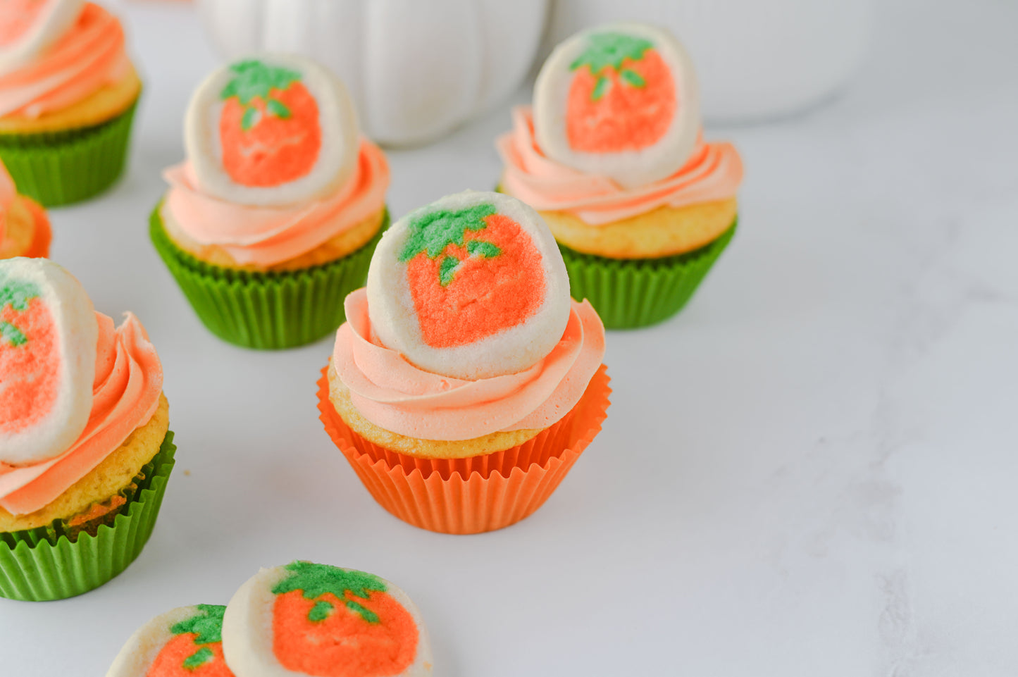 Pillsbury Pumpkin Cookie Cupcakes Set #3
