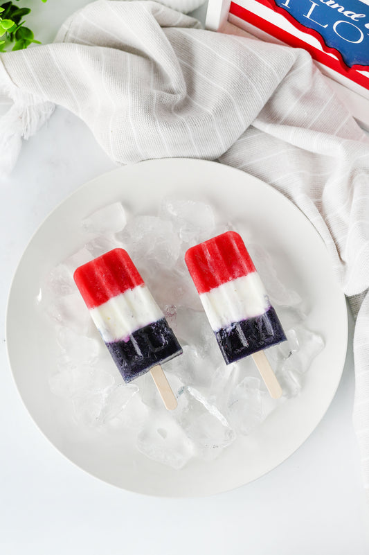 Red White and Blue Popsicles Set #3
