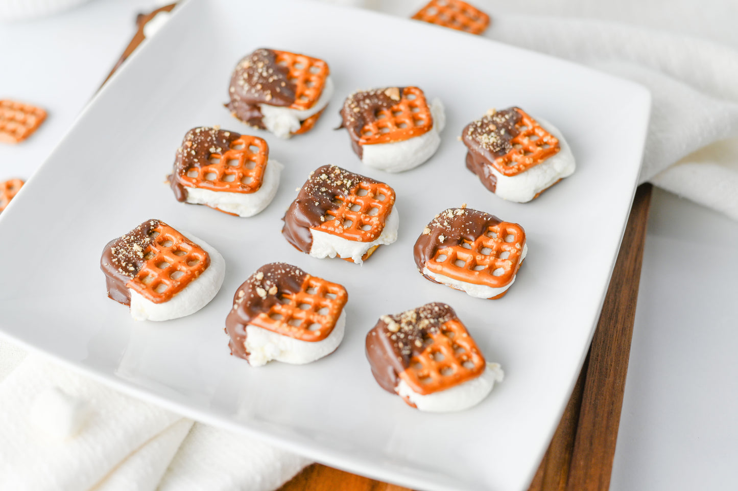 S'mores Pretzel Bites #3