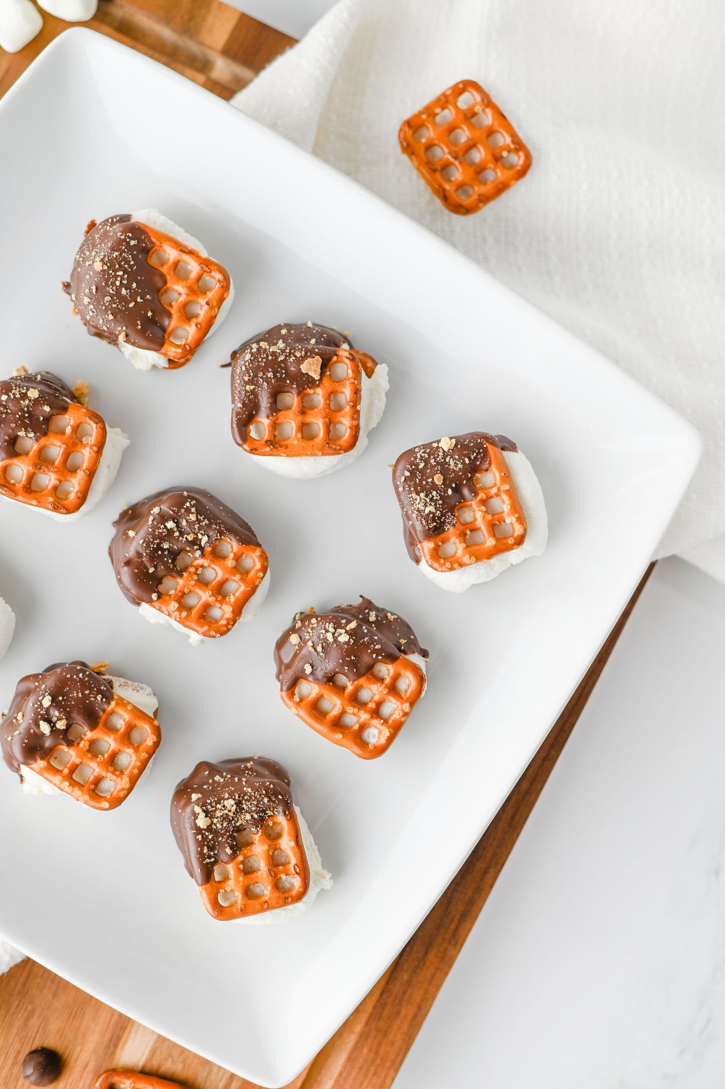 S'mores Pretzel Bites #3