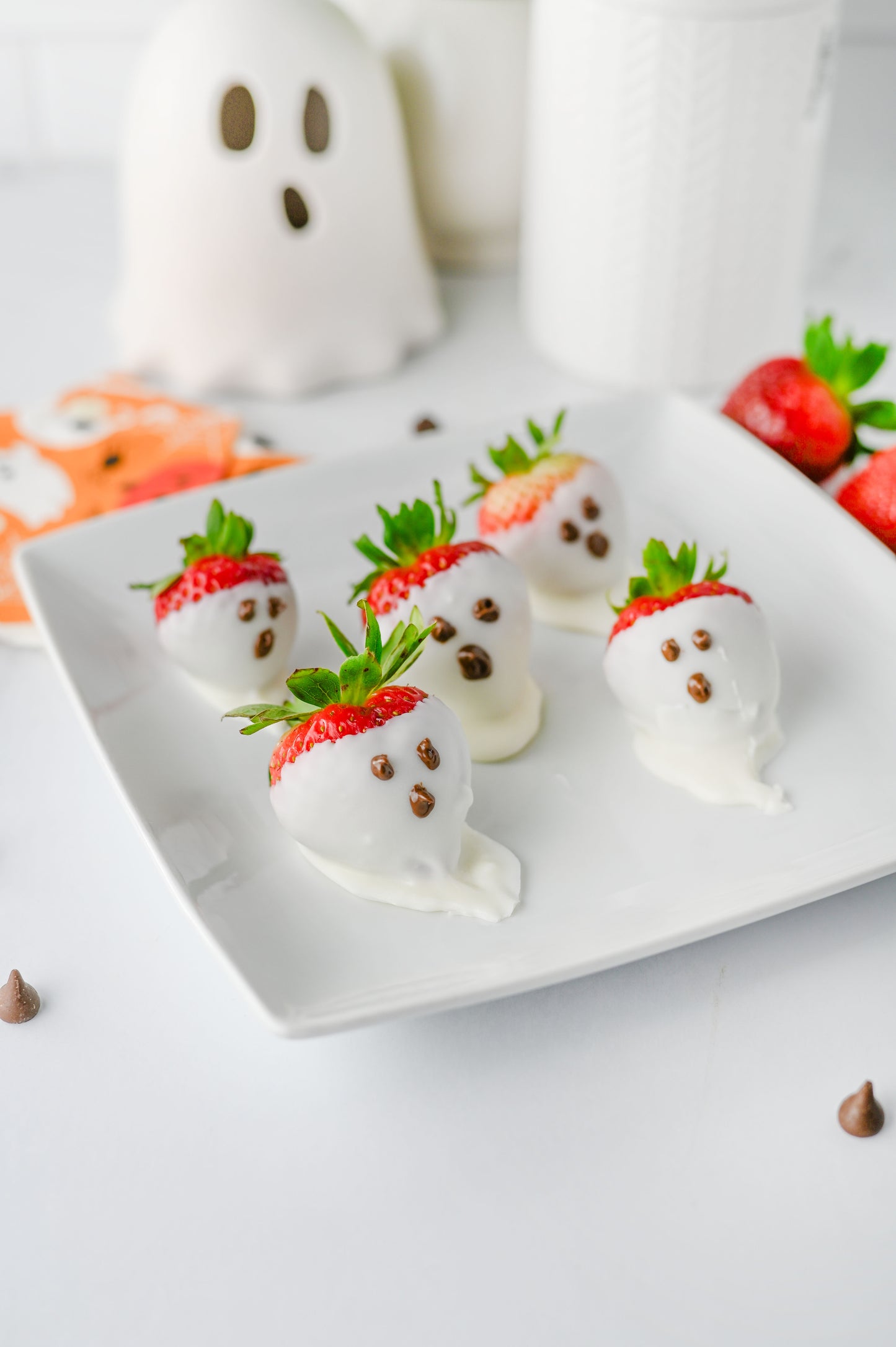 Strawberry Ghosts Set #3