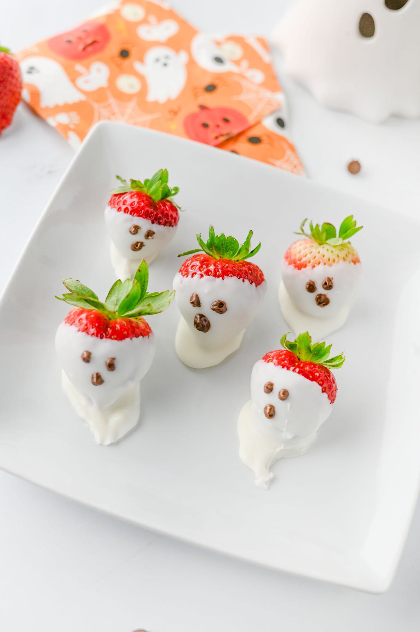Strawberry Ghosts Set #3