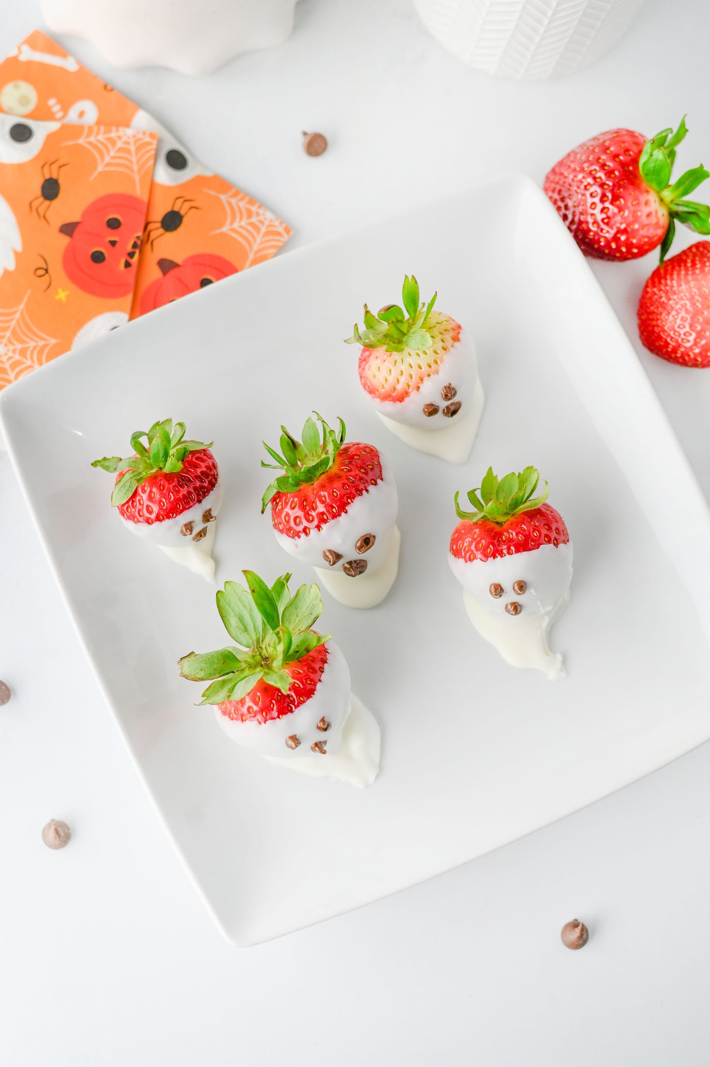 Strawberry Ghosts Set #3