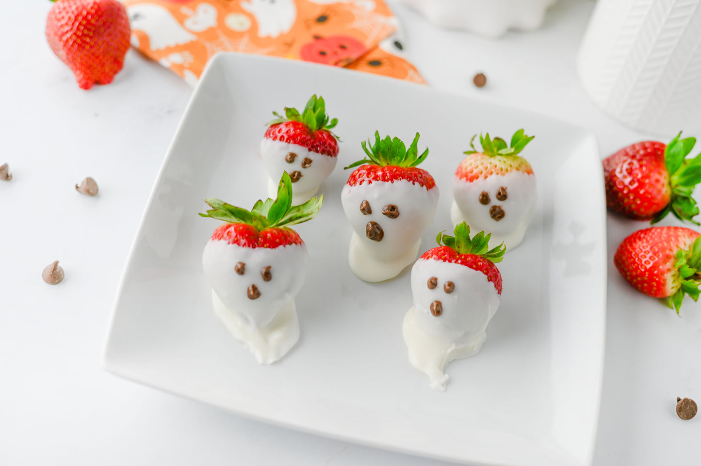 Strawberry Ghosts Set #3