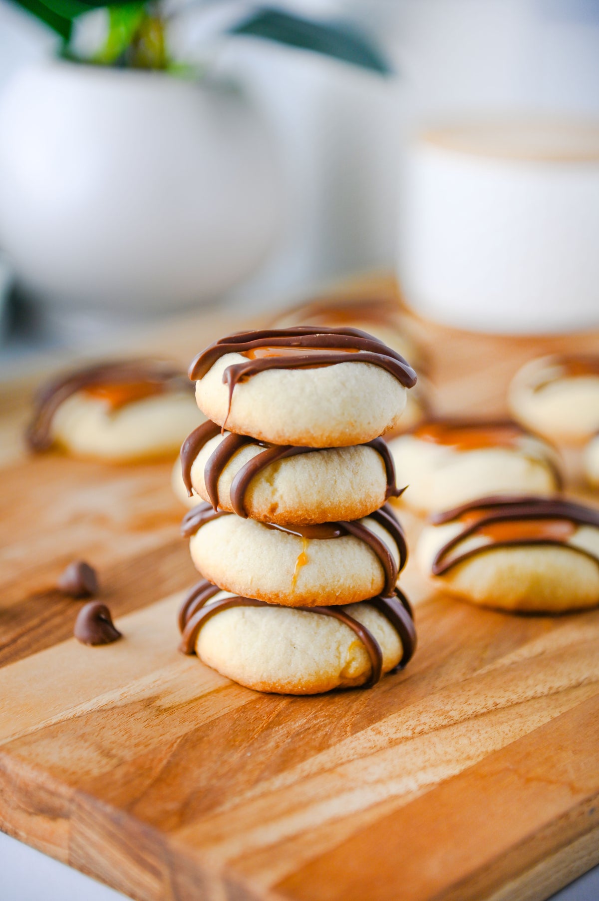 Twix Thumbprint Cookies Set #3