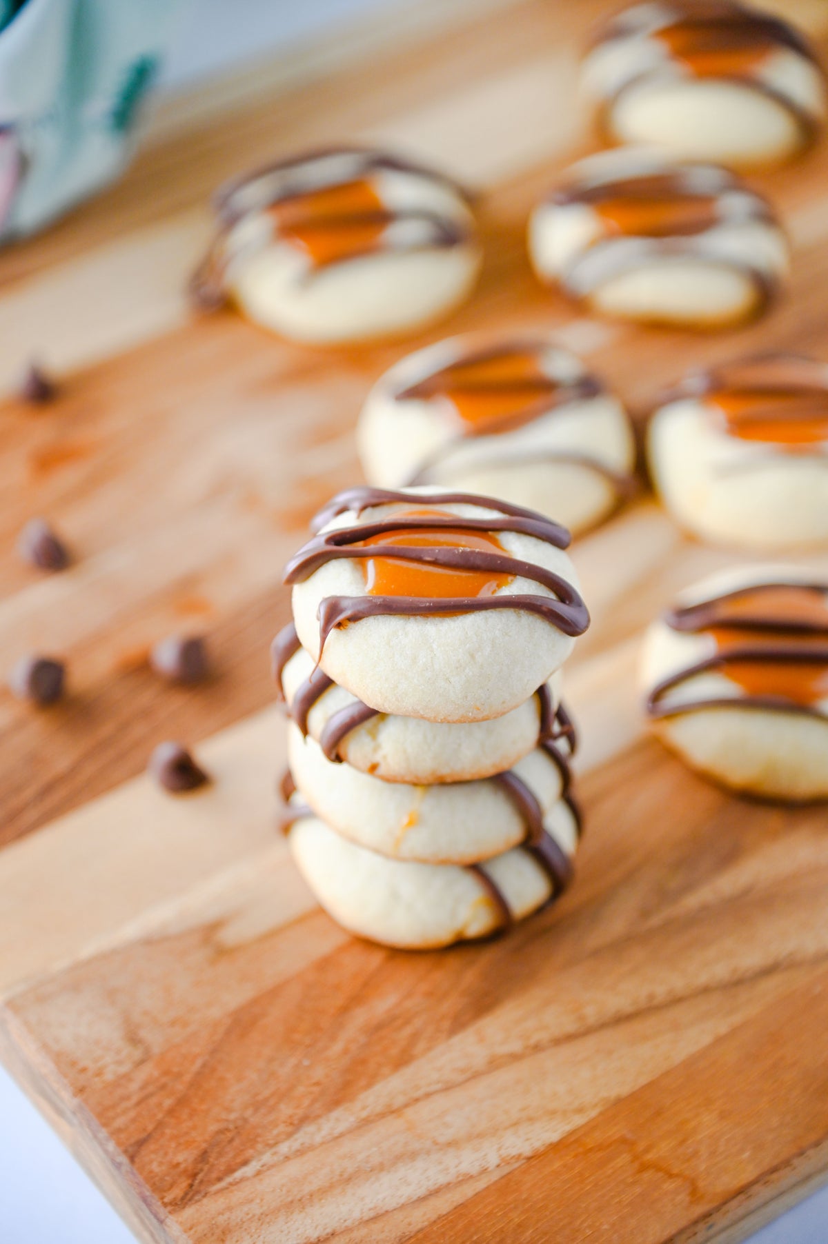 Twix Thumbprint Cookies Set #3