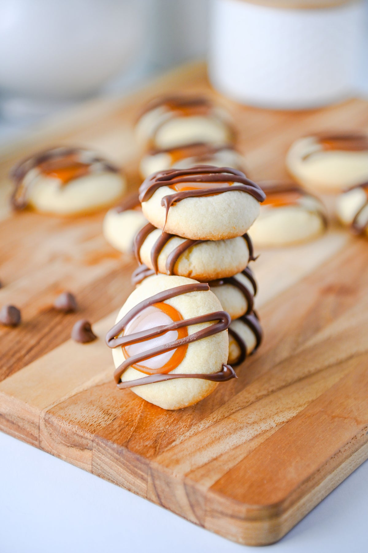 Twix Thumbprint Cookies Set #3