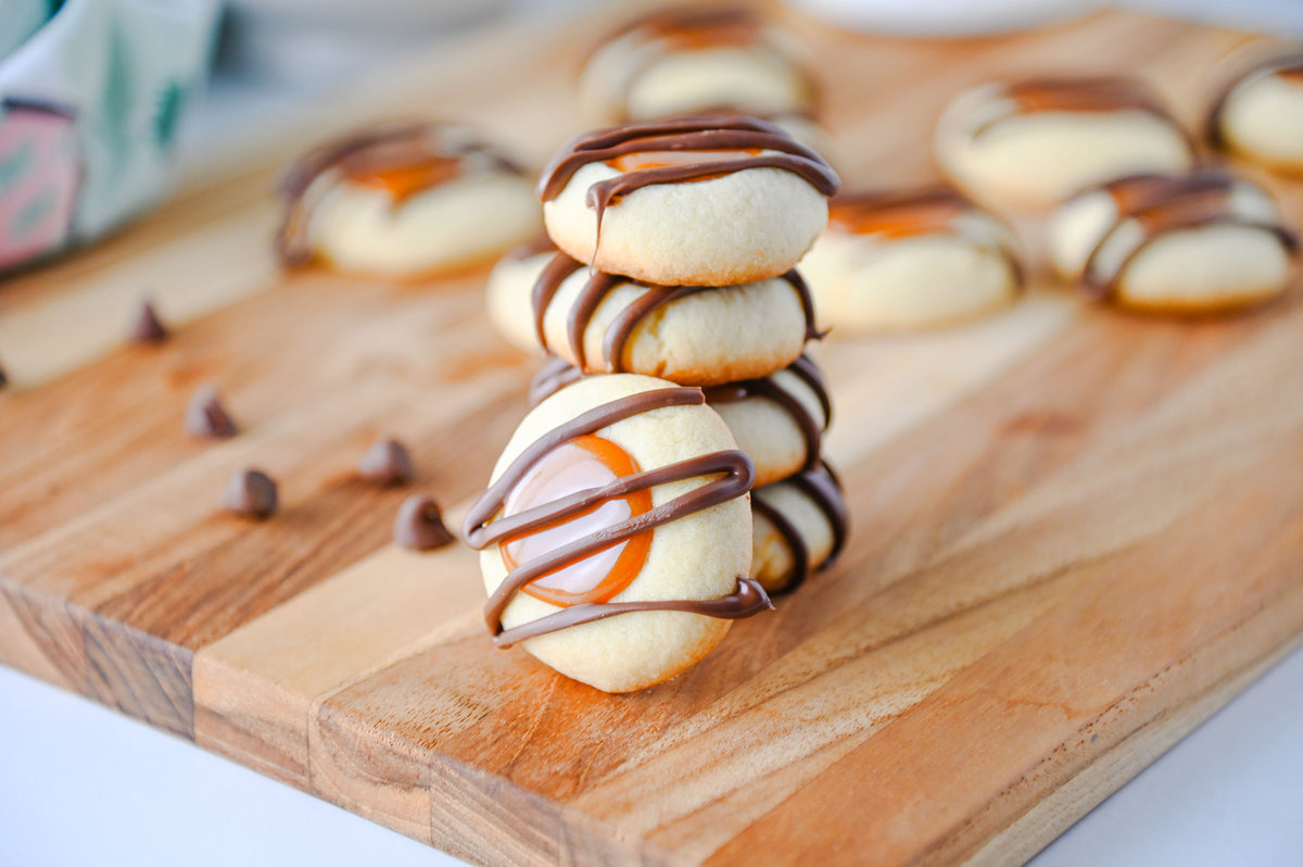 Twix Thumbprint Cookies Set #3